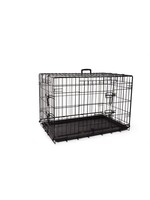 BUD'Z BUD'Z CAGE CHIEN METAL 2 PORTES AVEC SEPARATEUR 30''X19''21"