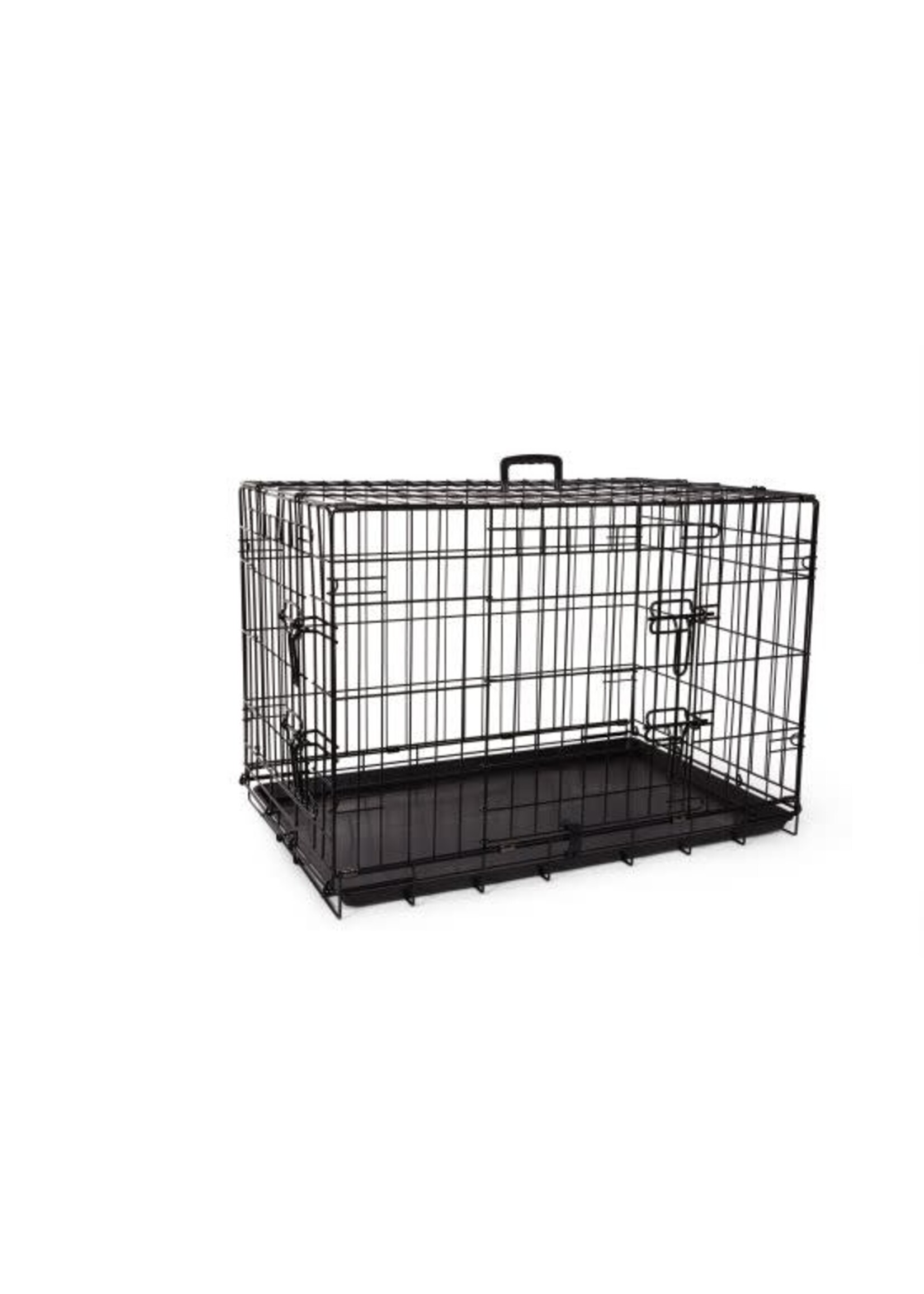 BUD'Z BUD'Z CAGE CHIEN METAL 2 PORTES AVEC SEPARATEUR 30''X19''21"