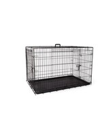 BUD'Z BUD'Z CAGE CHIEN METAL 2 PORTES AVEC SEPARATEUR 48''X30''32''