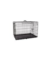 BUD'Z BUD'Z CAGE CHIEN METAL 2 PORTES AVEC SEPARATEUR 42''X28''X30''