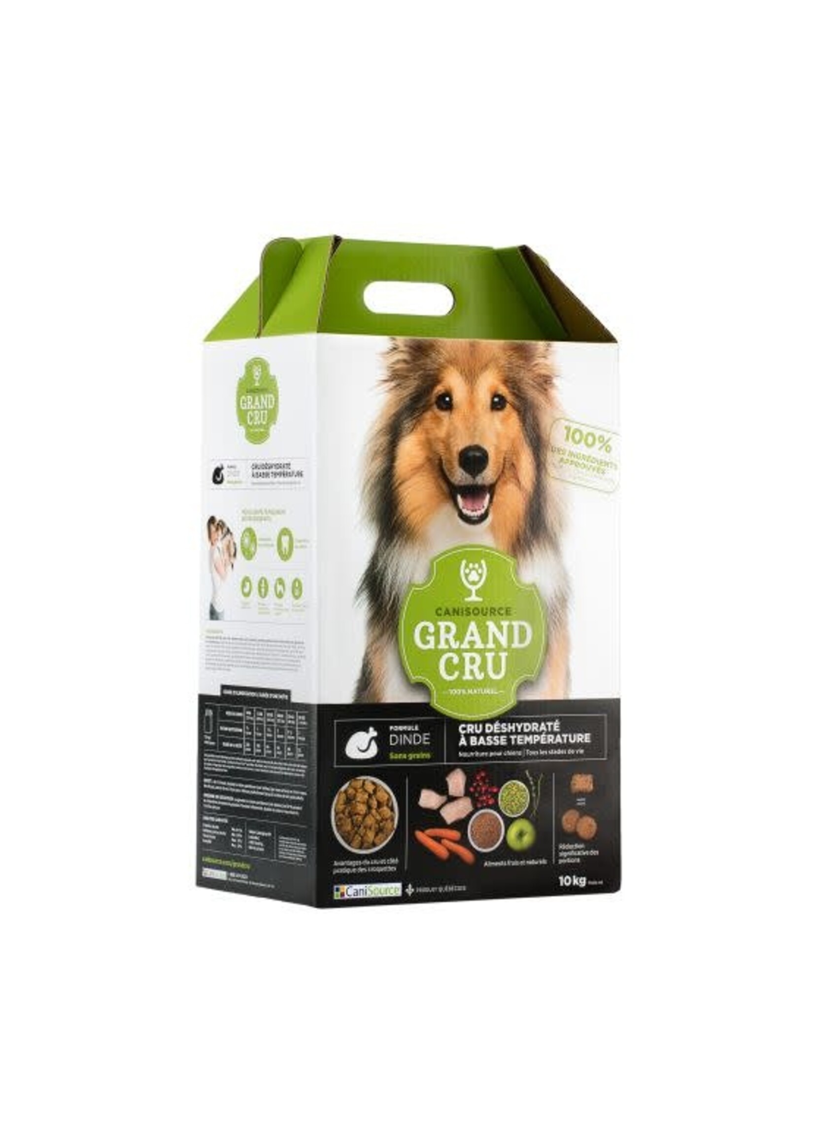 CANISOURCE CANISOURCE CHIEN DINDE SANS GRAINS 10 KG