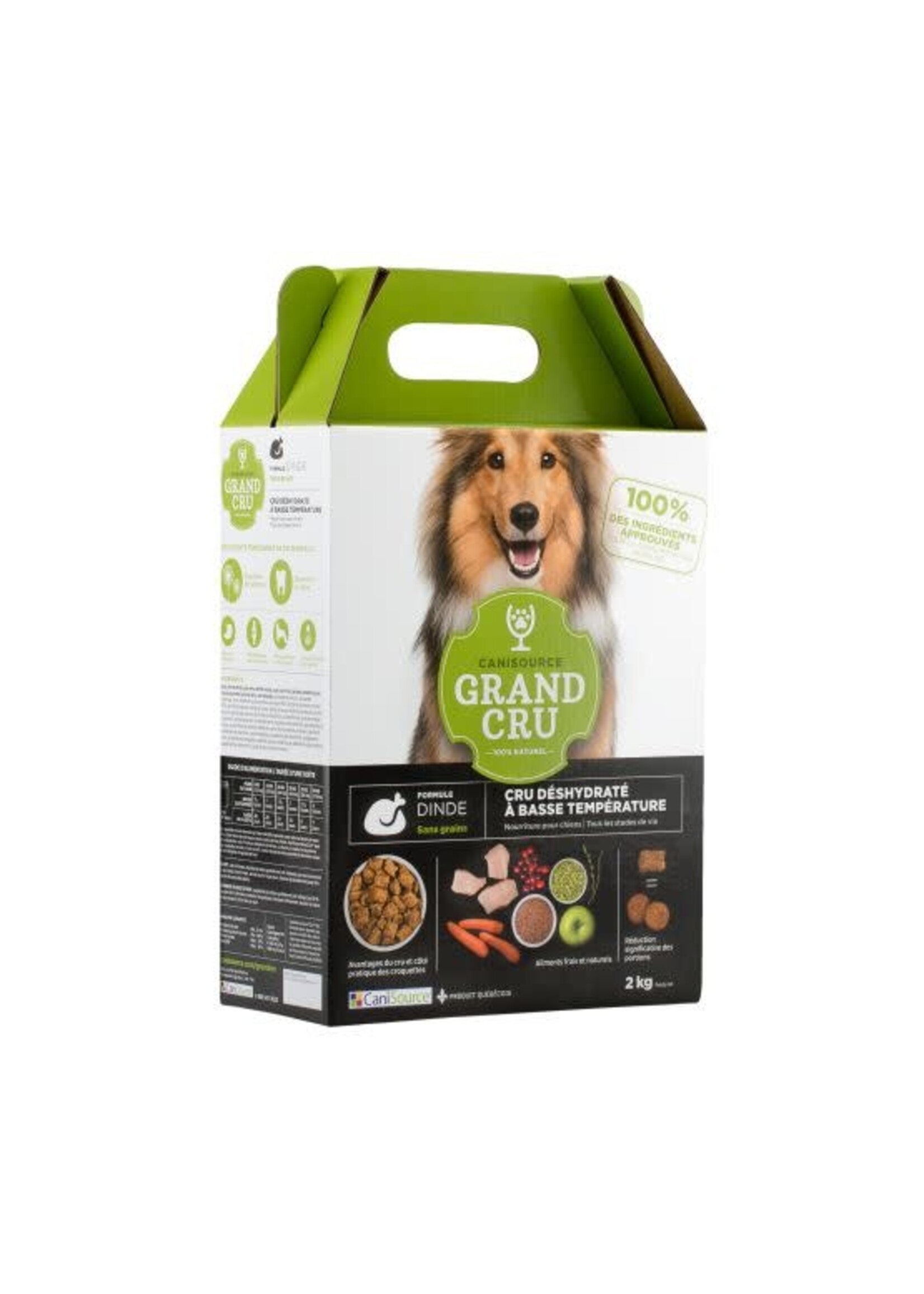 CANISOURCE CANISOURCE CHIEN DINDE SANS GRAINS 2 KG