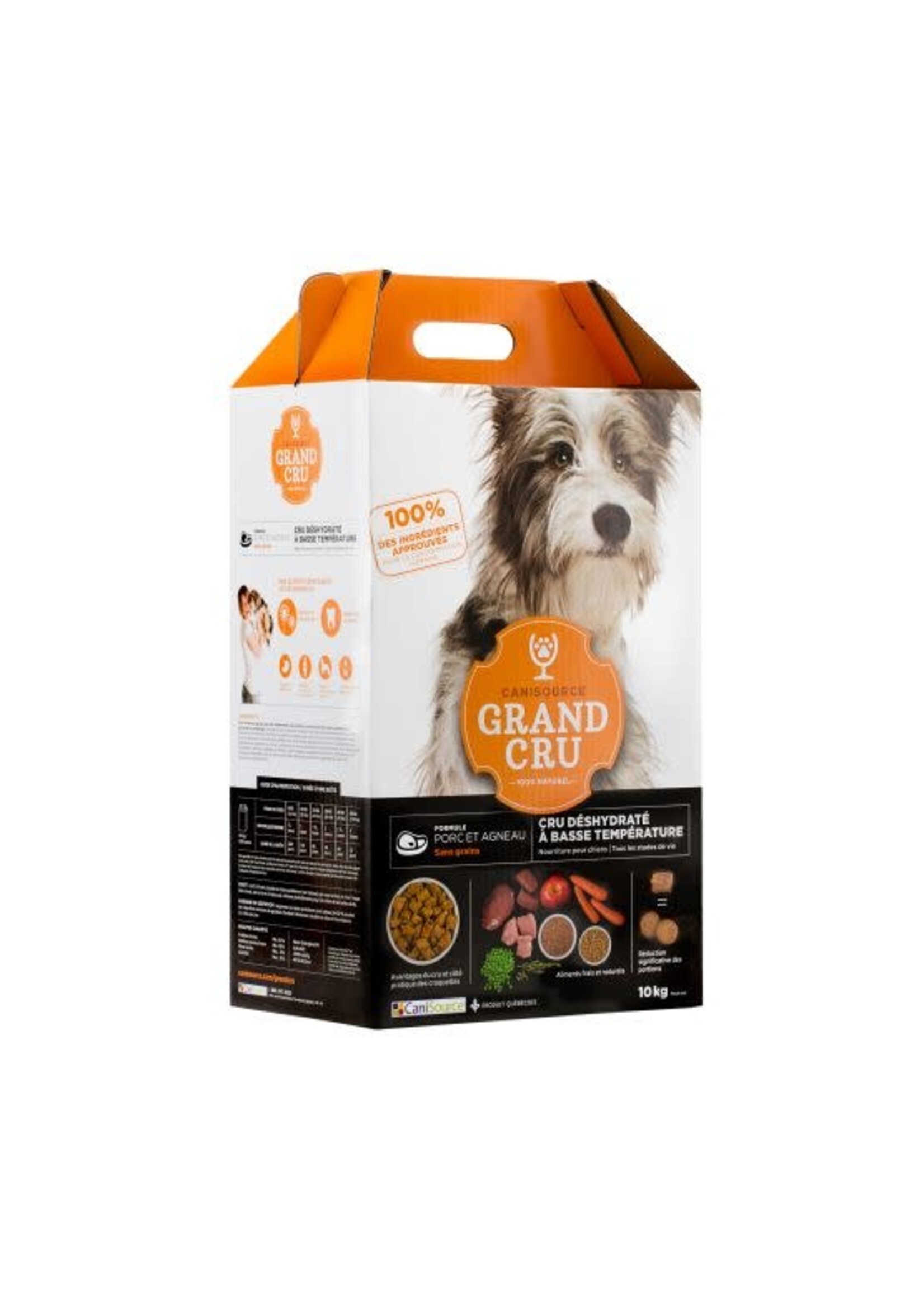 CANISOURCE CANISOURCE CHIEN PORC & AGNEAU  S.G 10KG