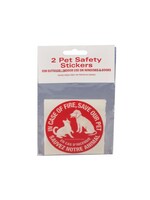 ENVIROFRESH AUTOCOLLANTS EN CAS D'INCENDIE SAUVEZ PQT 2