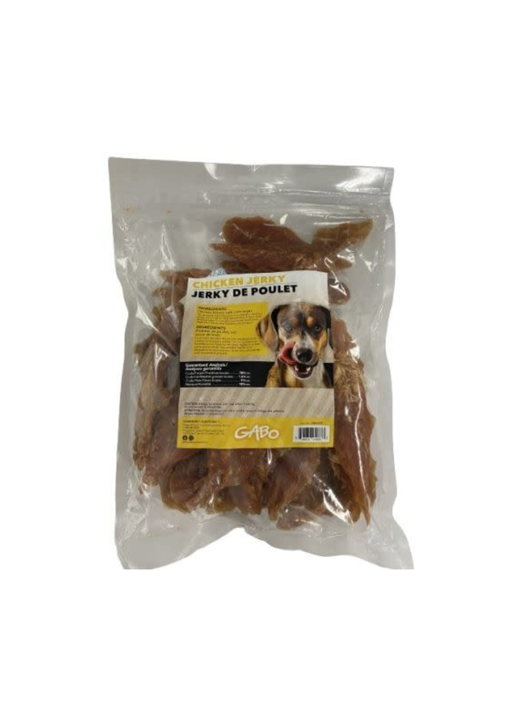 GABO GABO GATERIE CHIEN JERKY POULET 1 KG