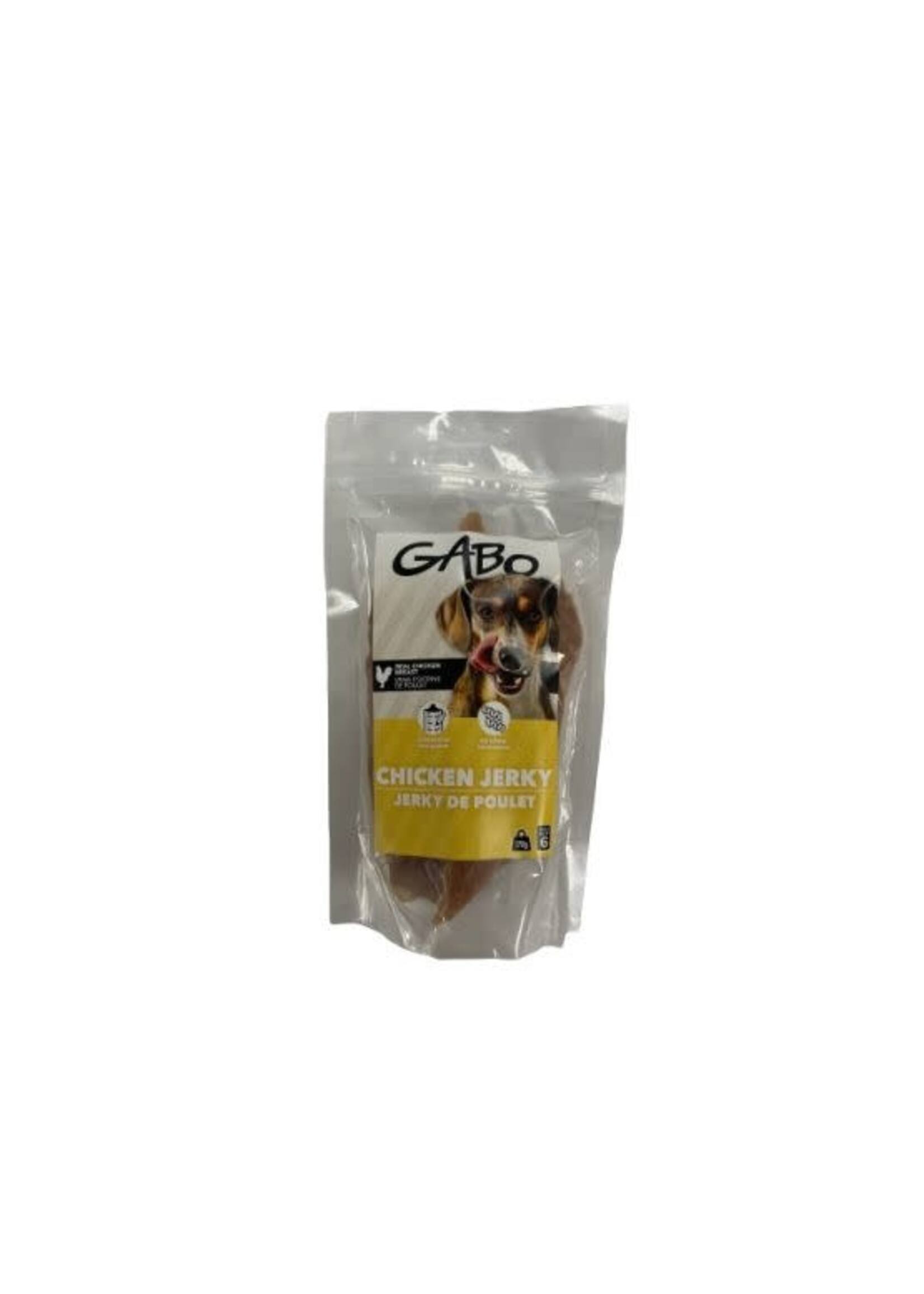 GABO GABO GATERIE CHIEN JERKY POULET 170 G