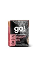 GO! SOLUTIONS GO TETRA PAK CHAT CARNIVORE SAUMON ET MORUE SANS GRAINS 6.4 OZ