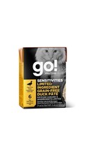 GO! SOLUTIONS GO TETRA PAK CHAT SENSITIVE AU CANARD SANS GRAINS 6.4 OZ
