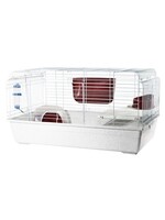 IRIS CAGE A LAPIN BLANCHE 39'' X 27'' X 21''