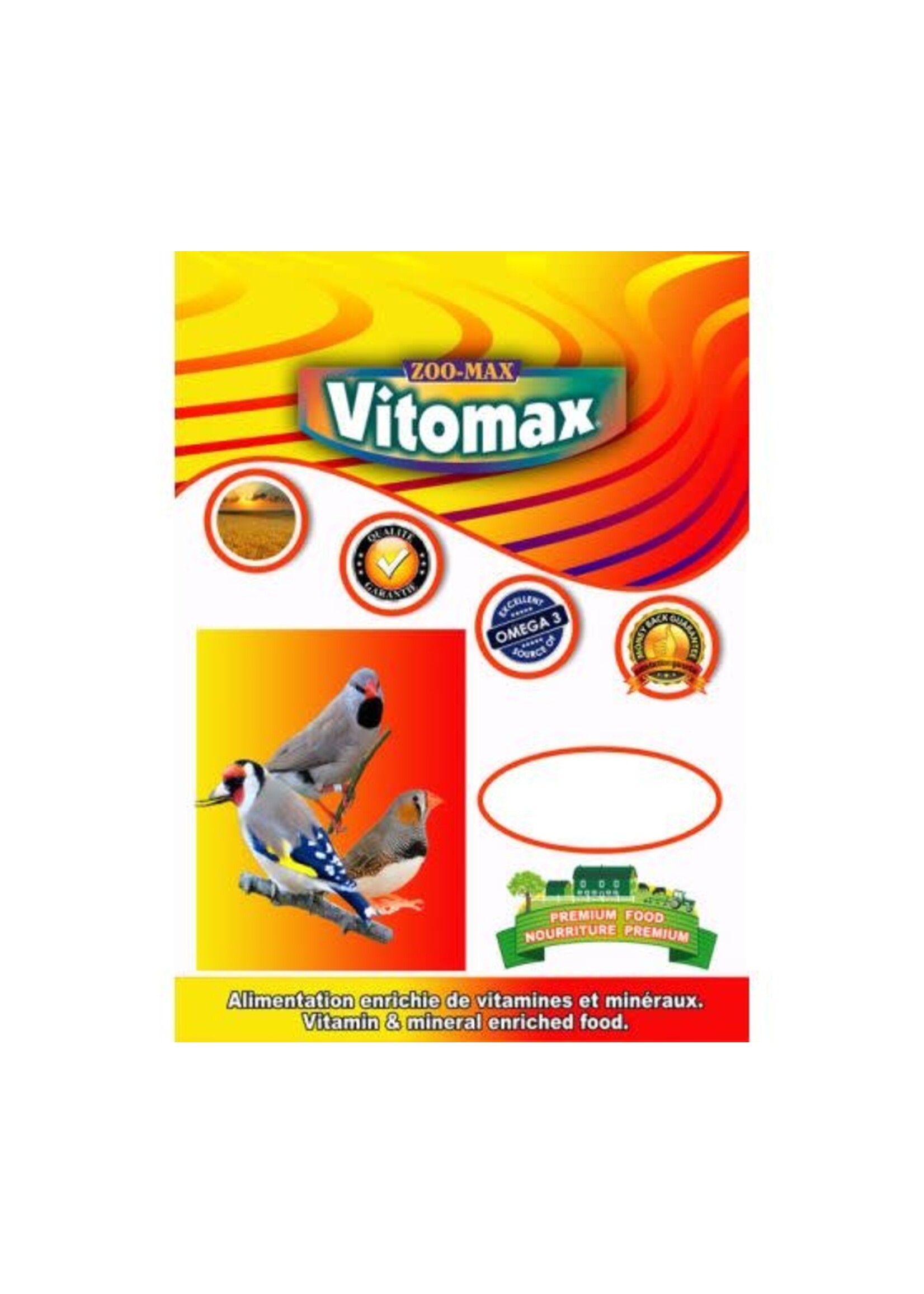 ZOO-MAX ZOOMAX VITOMAX GRAIN PINSON 10 KG