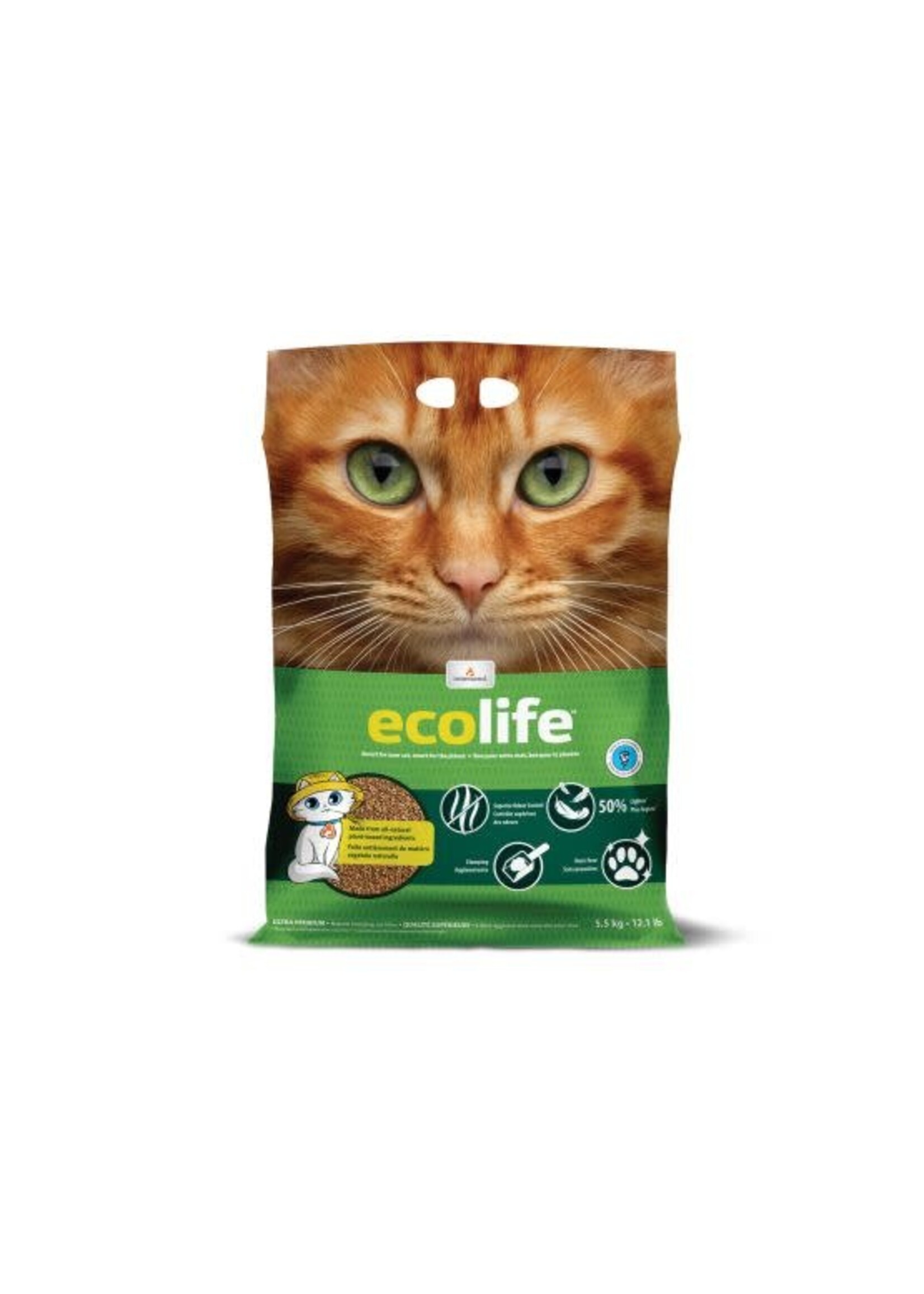 INTERSAND INTERSAND LITIERE ECOLIFE 5.5 KG
