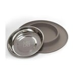 MESSY CATS BOL INOX SIMPLE BASE SILICONE GRIS