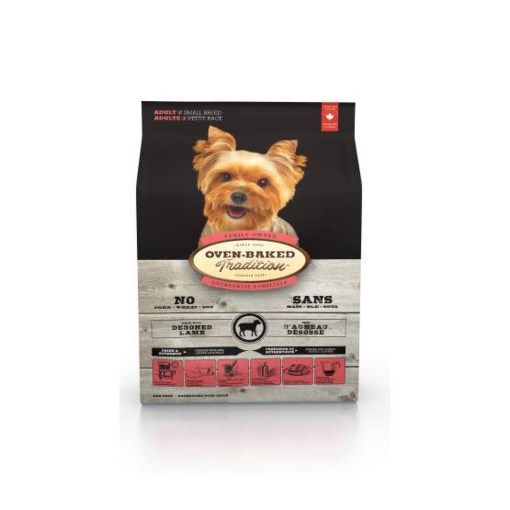 OVEN-BAKED OVEN BAKED CHIEN PETITE RACE - AGNEAU 2.27 KG