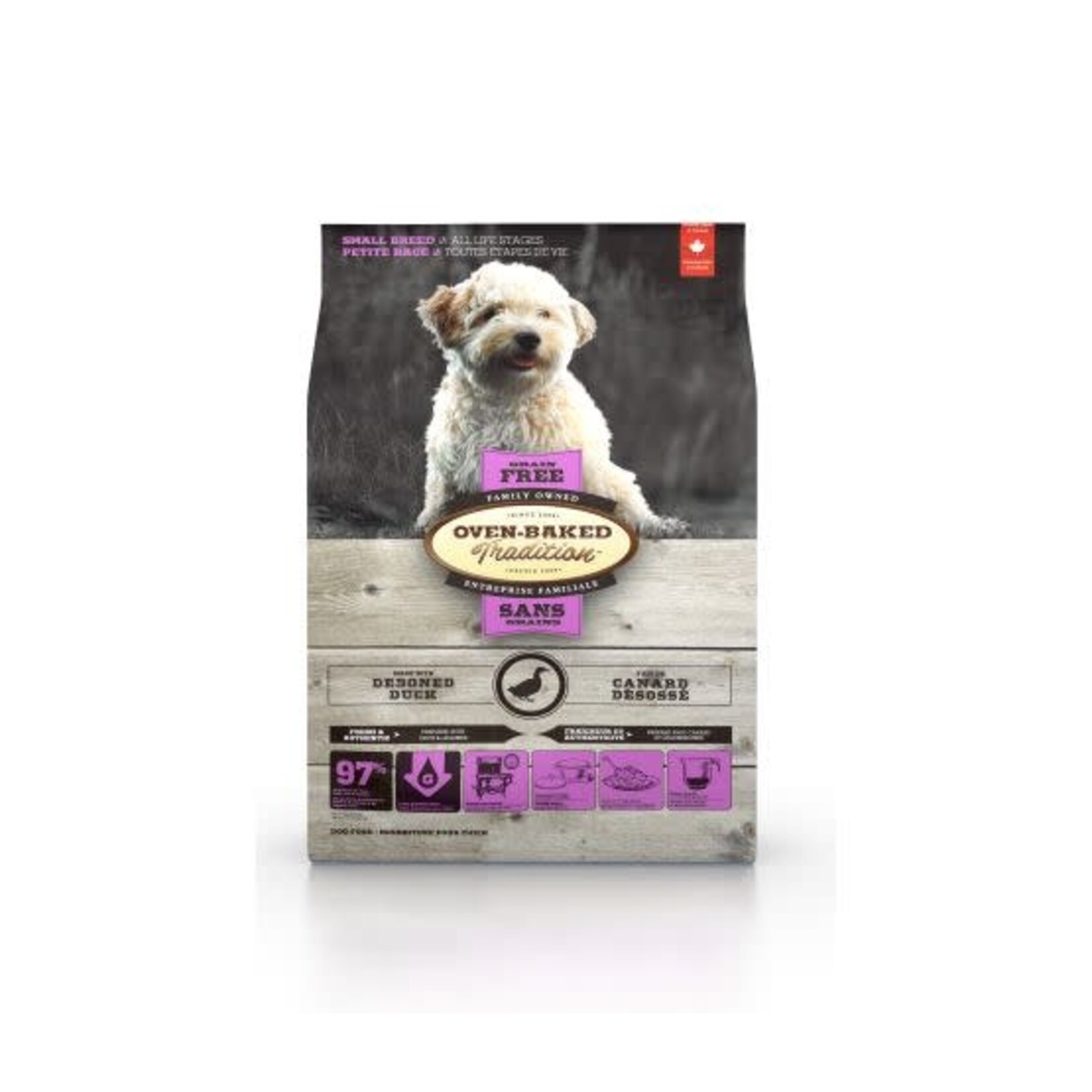 OVEN-BAKED OVEN BAKED CHIEN PETITE RACE AU CANARD 2.27 KG