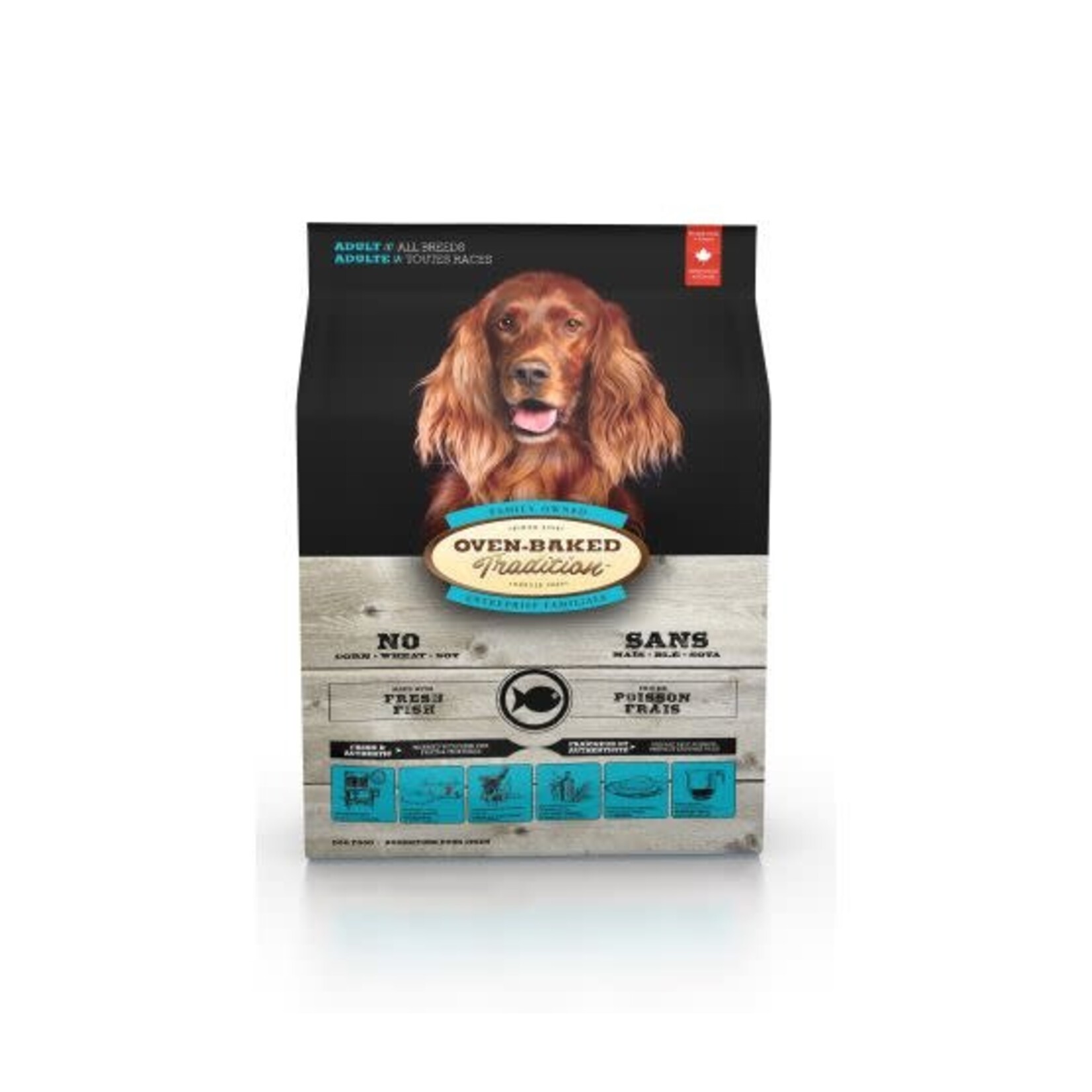 OVEN-BAKED OVEN BAKED CHIEN ADULTE AU POISSON 5.67 KG