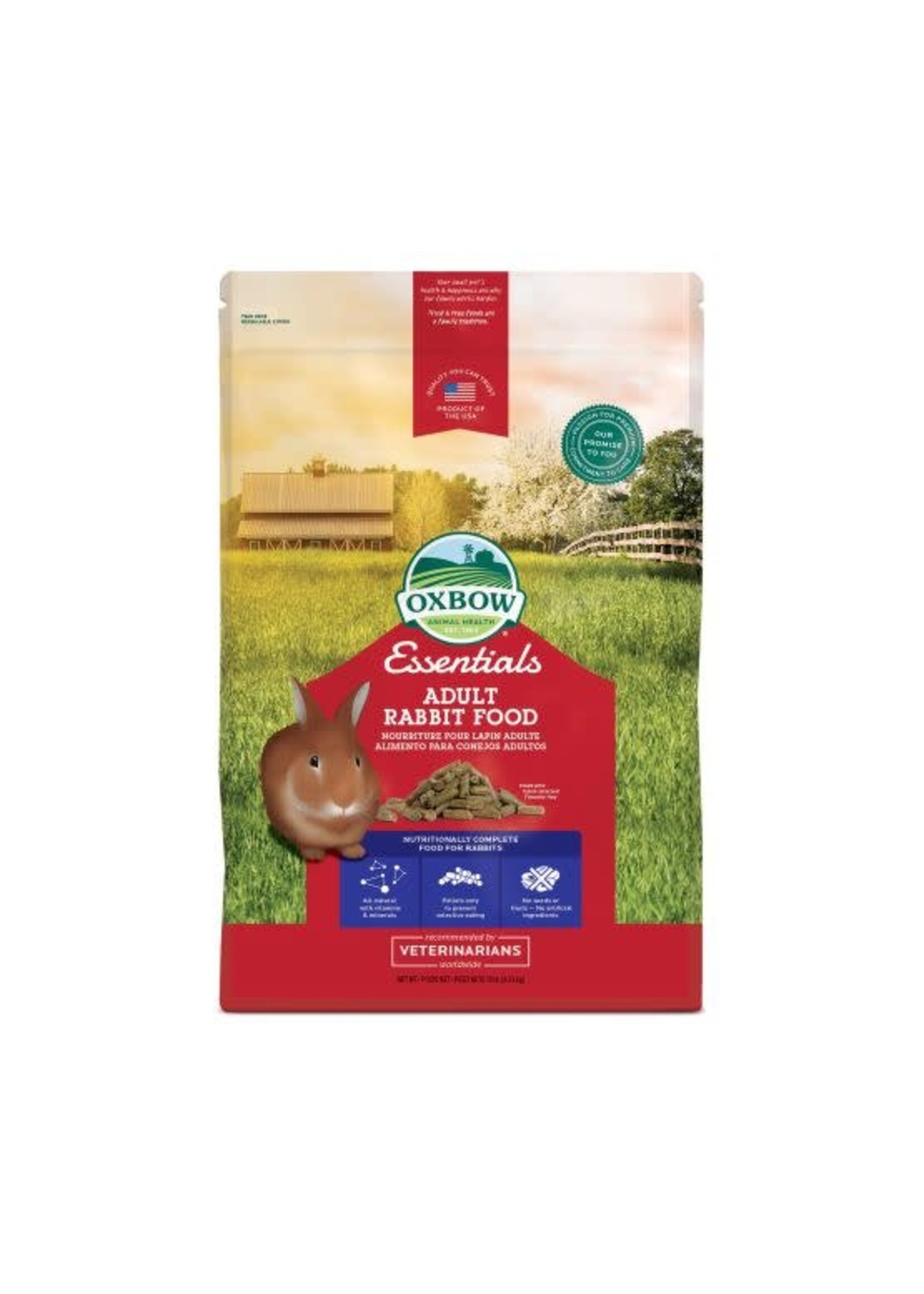 OXBOW OXBOW ESSENTIEL LAPIN ADULTE 5 LBS