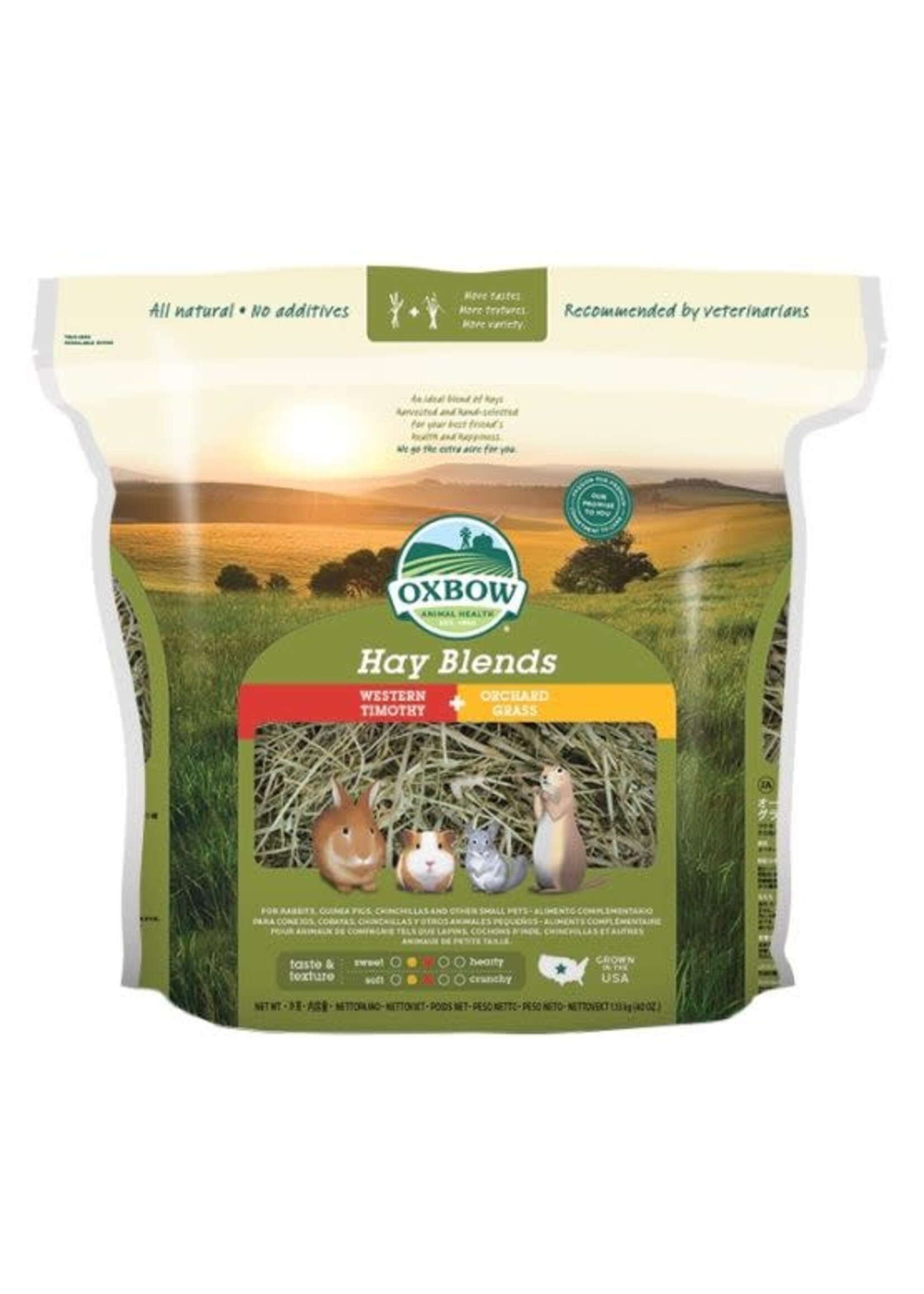 OXBOW OXBOW MELANGE DE FOIN TIMOTHY ET DE VERGER 90 OZ