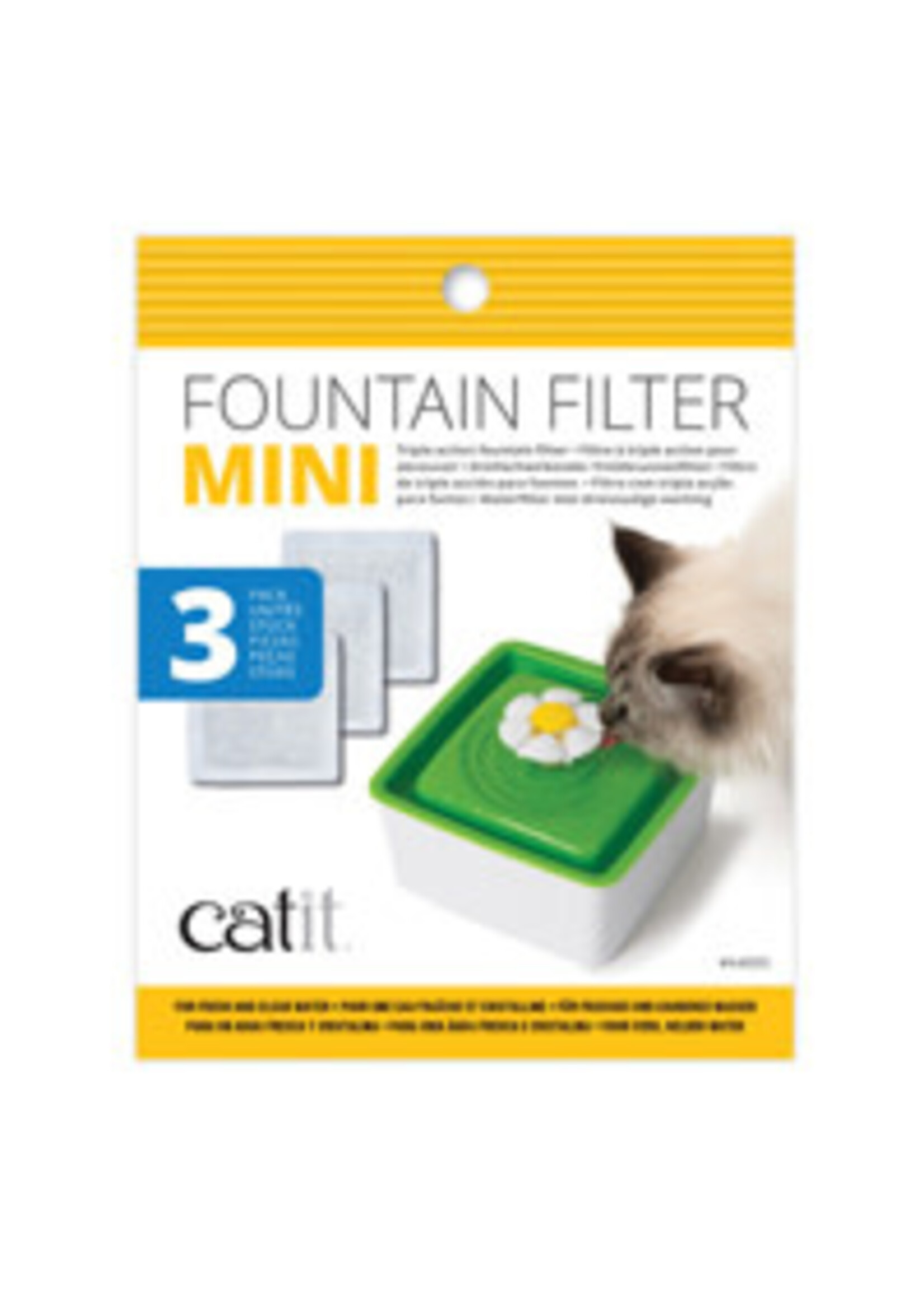 CATIT CATIT FILTRES A DOUBLE ACTION ABREUVOIR MINI PQT 3