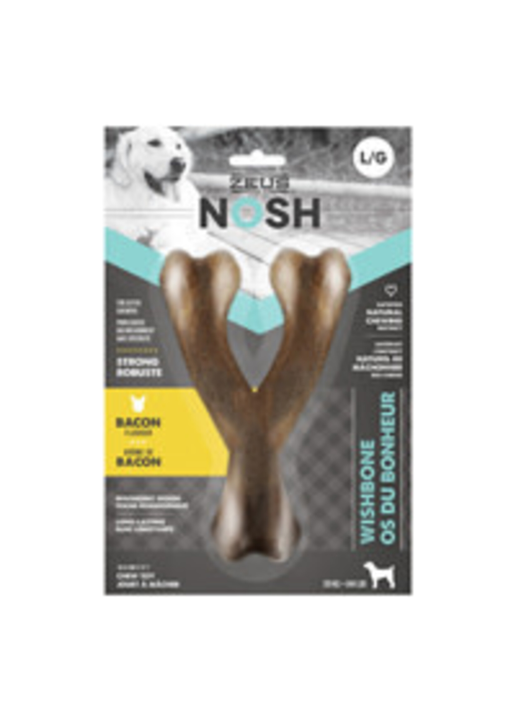 NOSH ZEUS OS DU BONHEUR A MACHER ROBUSTE AU BACON GRAND