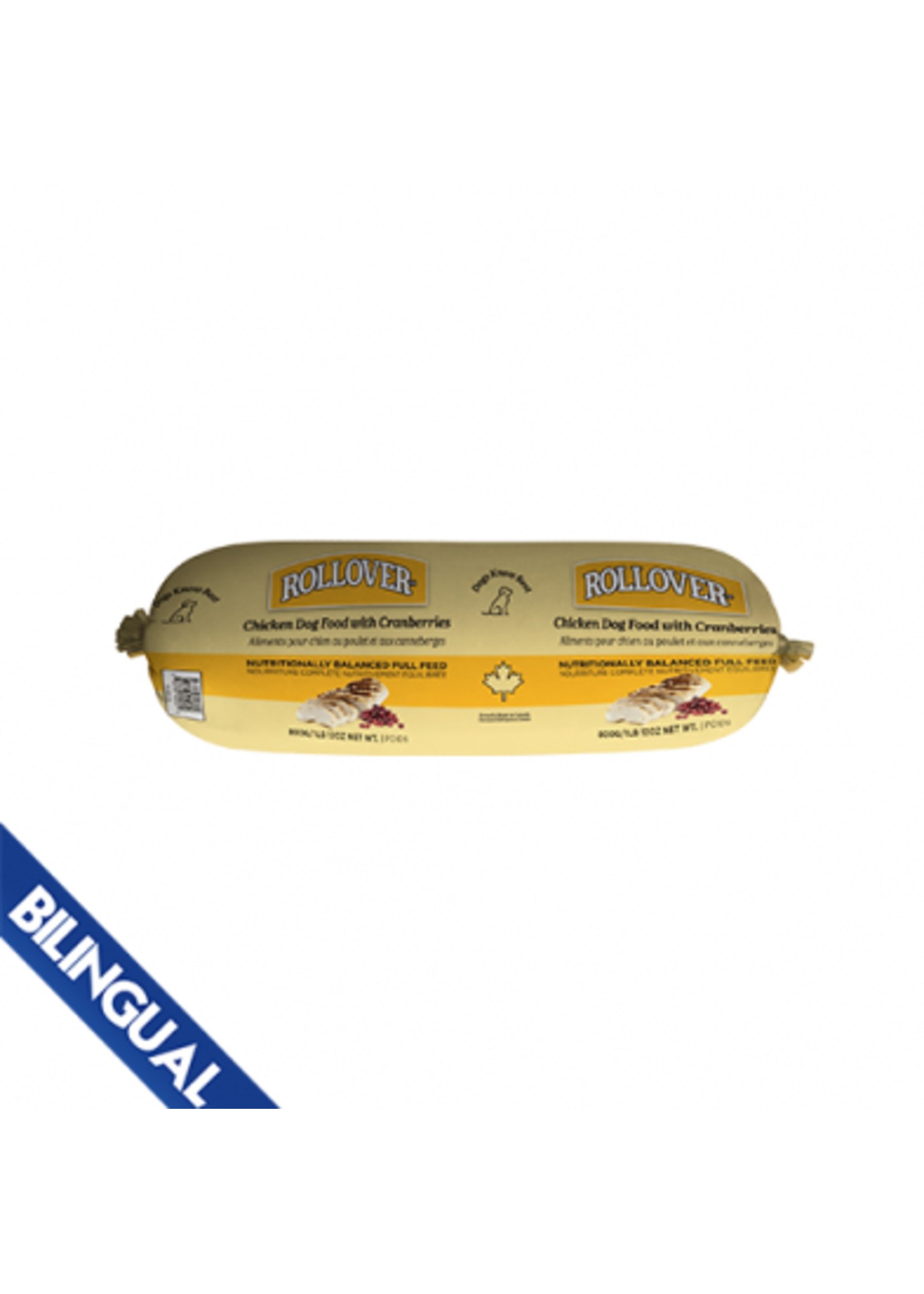 ROLLOVER POULET & CANNEBERGE 800G