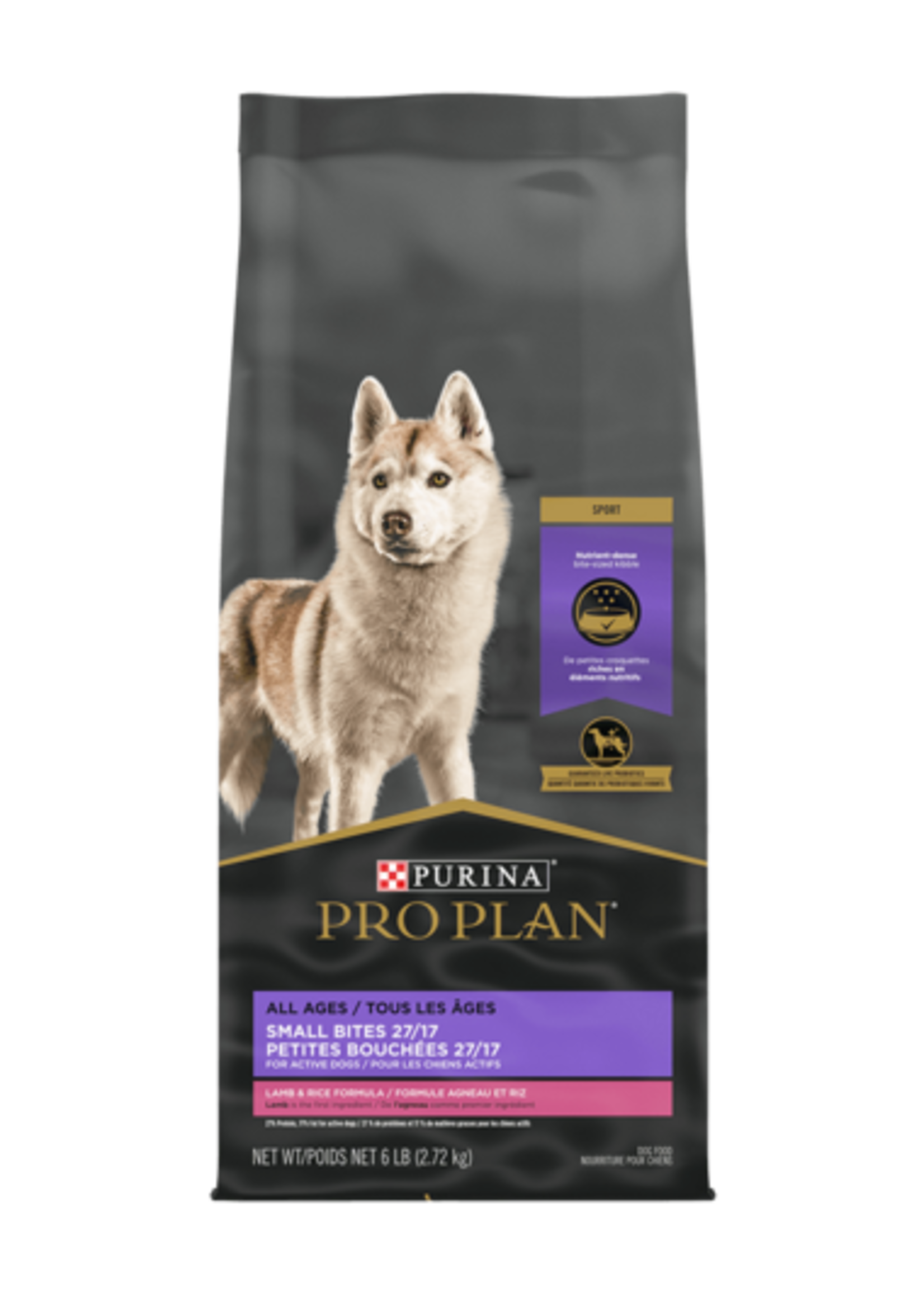 PRO PLAN PRO PLAN CHIEN PETITES BOUCHÉES FORMULE AGNEAU  ET RIZ 27/17 17KG