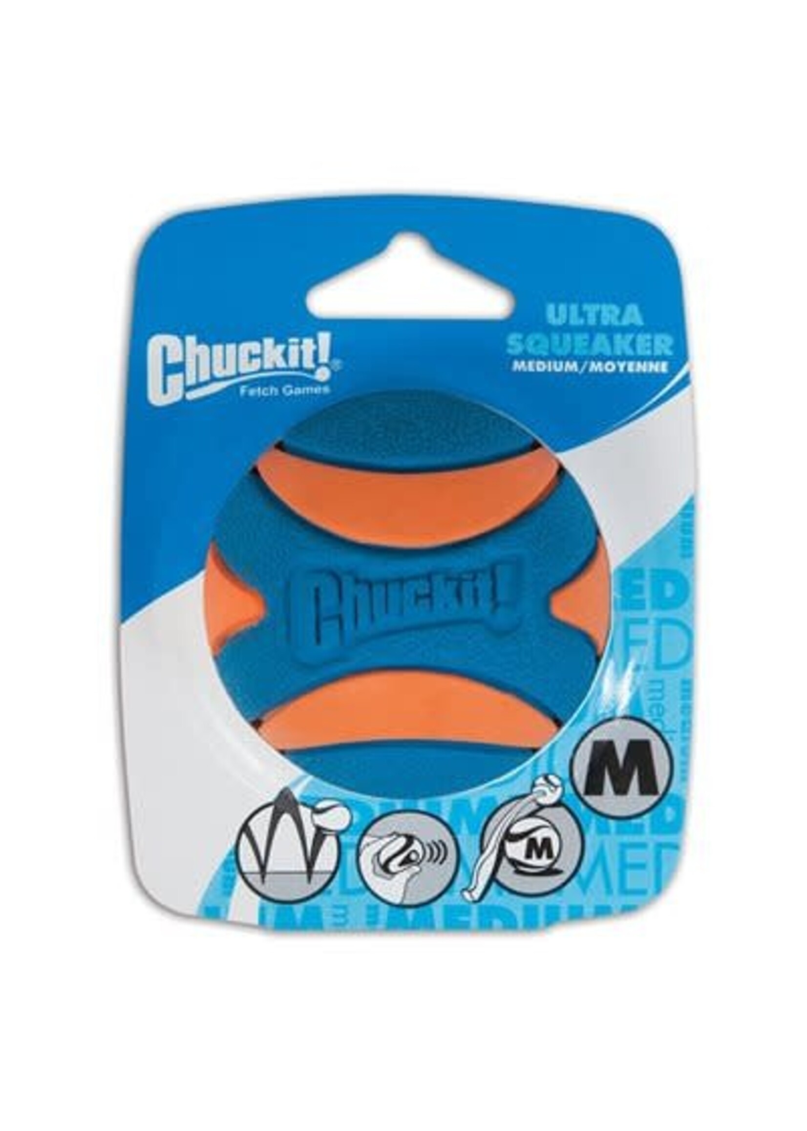 CHUCK-IT CHUCK IT BALLE ULTRA AVEC COUI MEDIUM