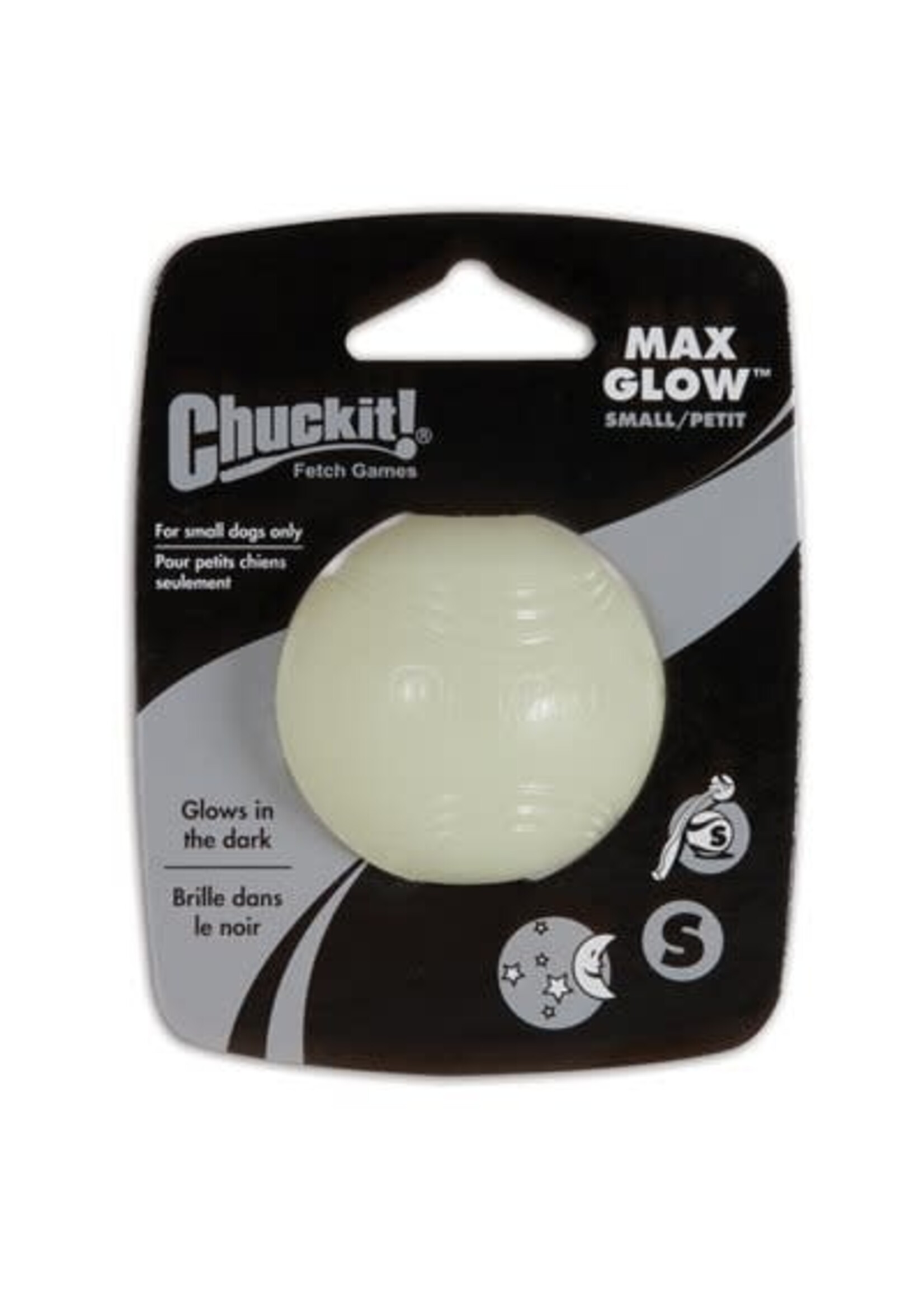 CHUCK-IT CHUCK-IT BALLE MAX GLOW PETITE