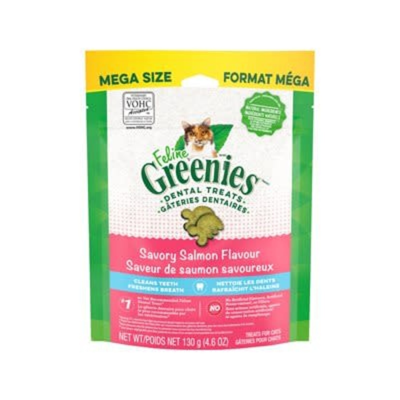 GREENIES GREENIES CHAT DENTAIRE SAUMON 4.6 OZ