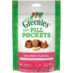 GREENIES GREENIES CHAT PILL POCKETS SAUMON 1.6 OZ