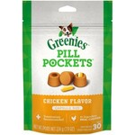 GREENIES GREENIES CHIEN PILL POCKETS POULET 7.9OZ