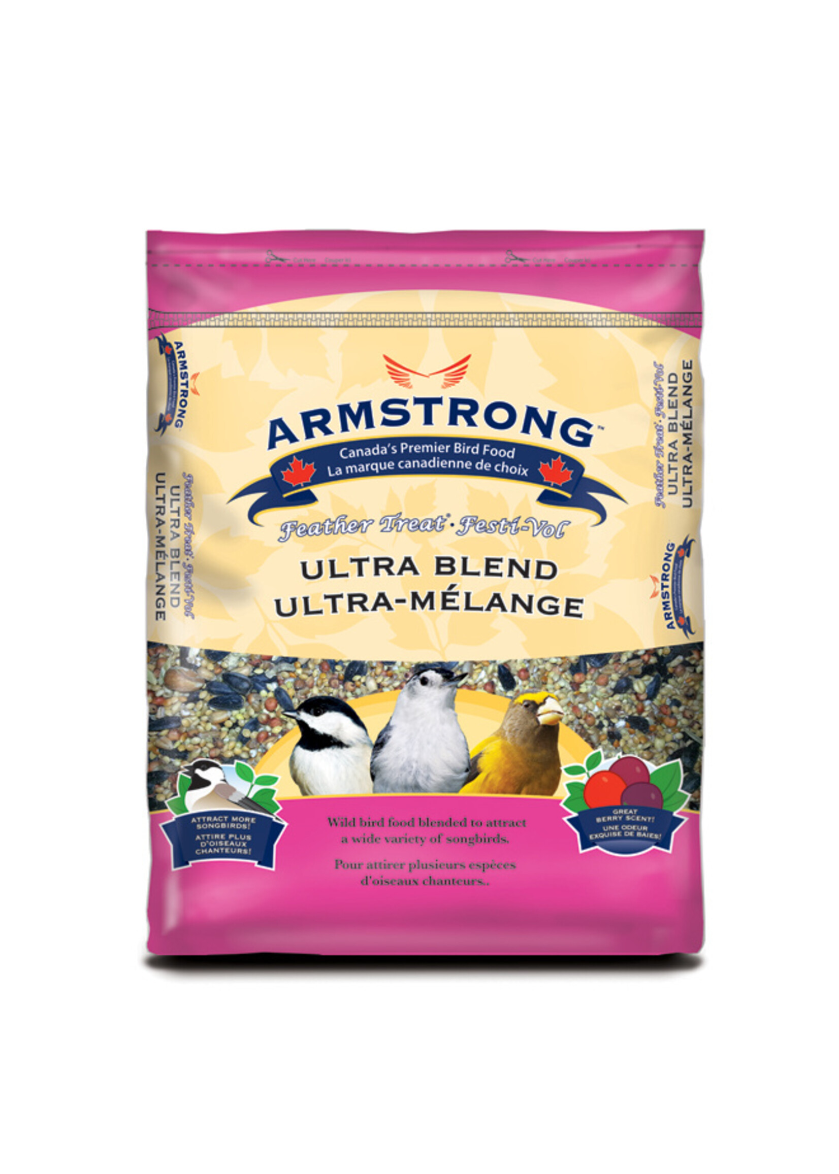 ARMSTRONG GRAINS POUR OISEAUX SAUVAGE ULTRA 4 KG