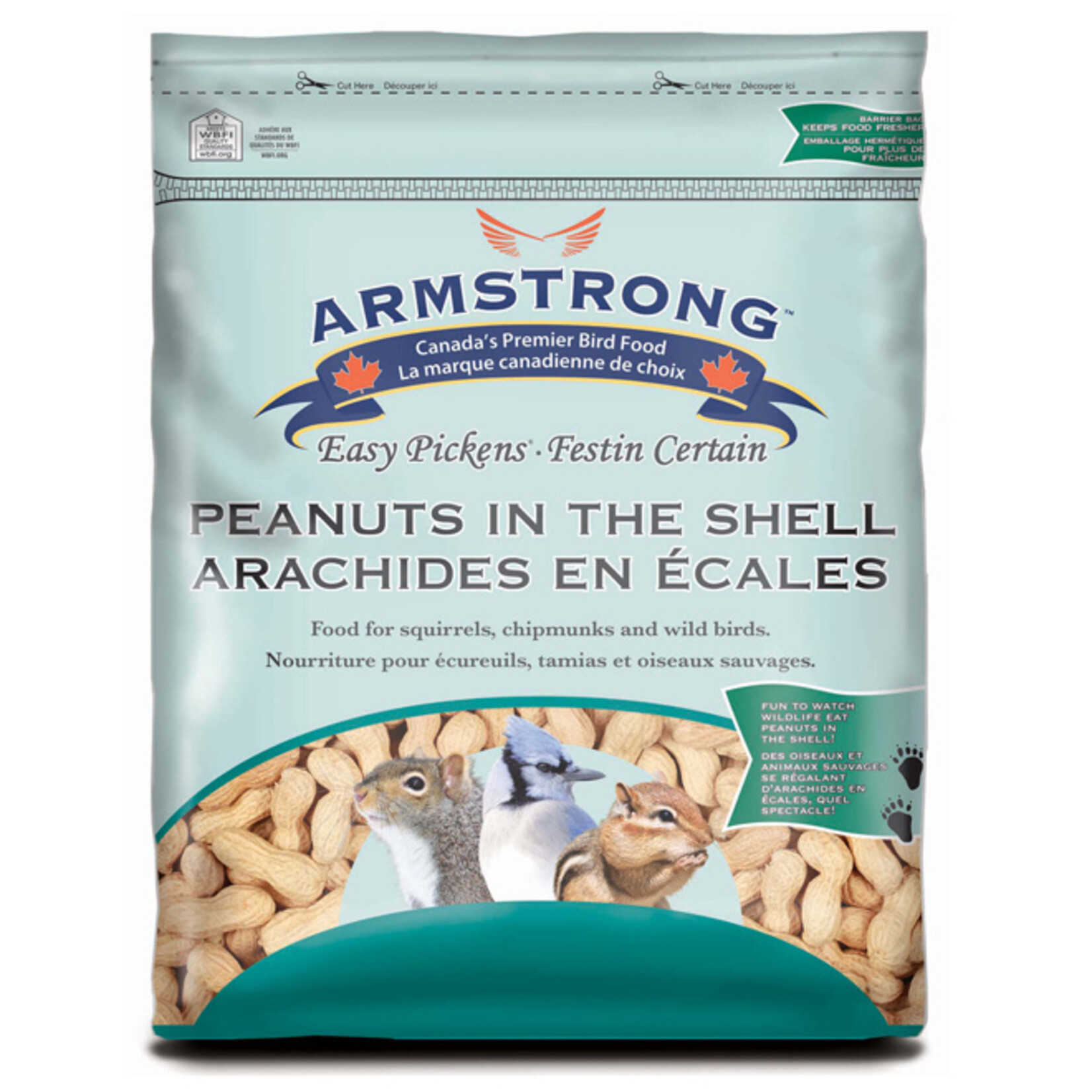 ARMSTRONG ARACHIDE EN ÉCAILLE 1.3KG