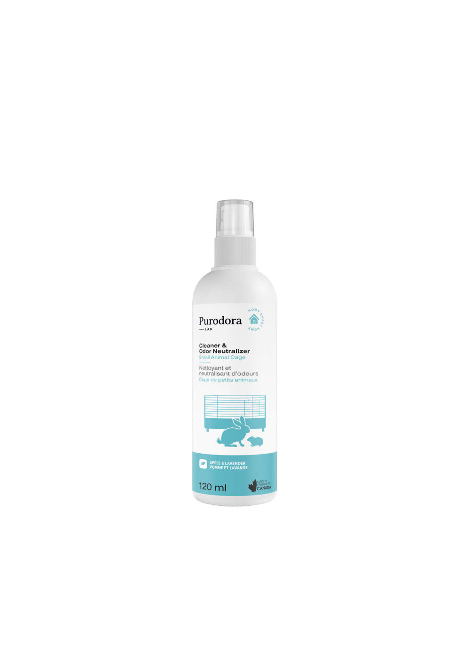 PURODORA LAB PURODORA LAB NEUTRALISANT D'ODEUR CAGE A PETITS ANIMAUX 473ML