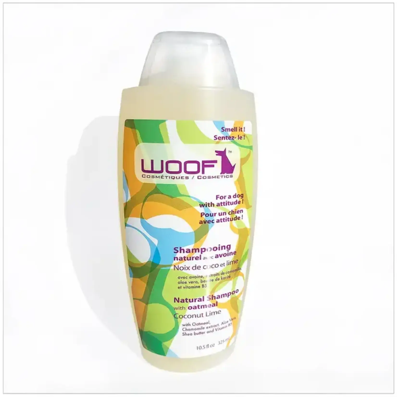 WOOF SHAMPOING NOIX DE COCO & LIME 325 ML