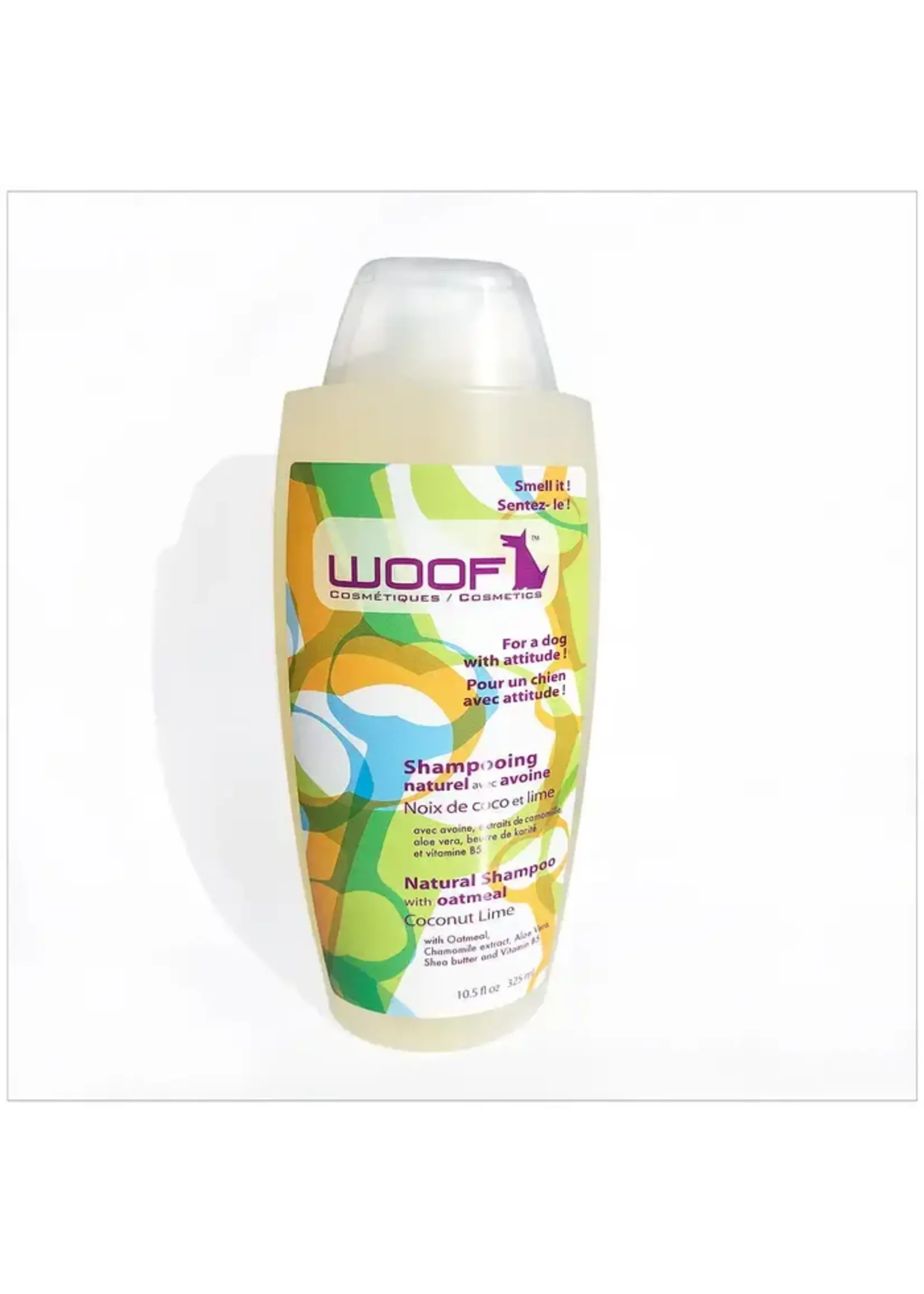 WOOF SHAMPOING NOIX DE COCO & LIME 325 ML