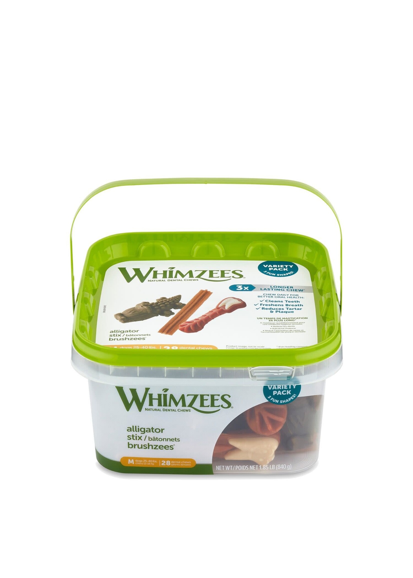 WHIMZEES WHIMZEES BOITE MOYEN VARIETE 840 G
