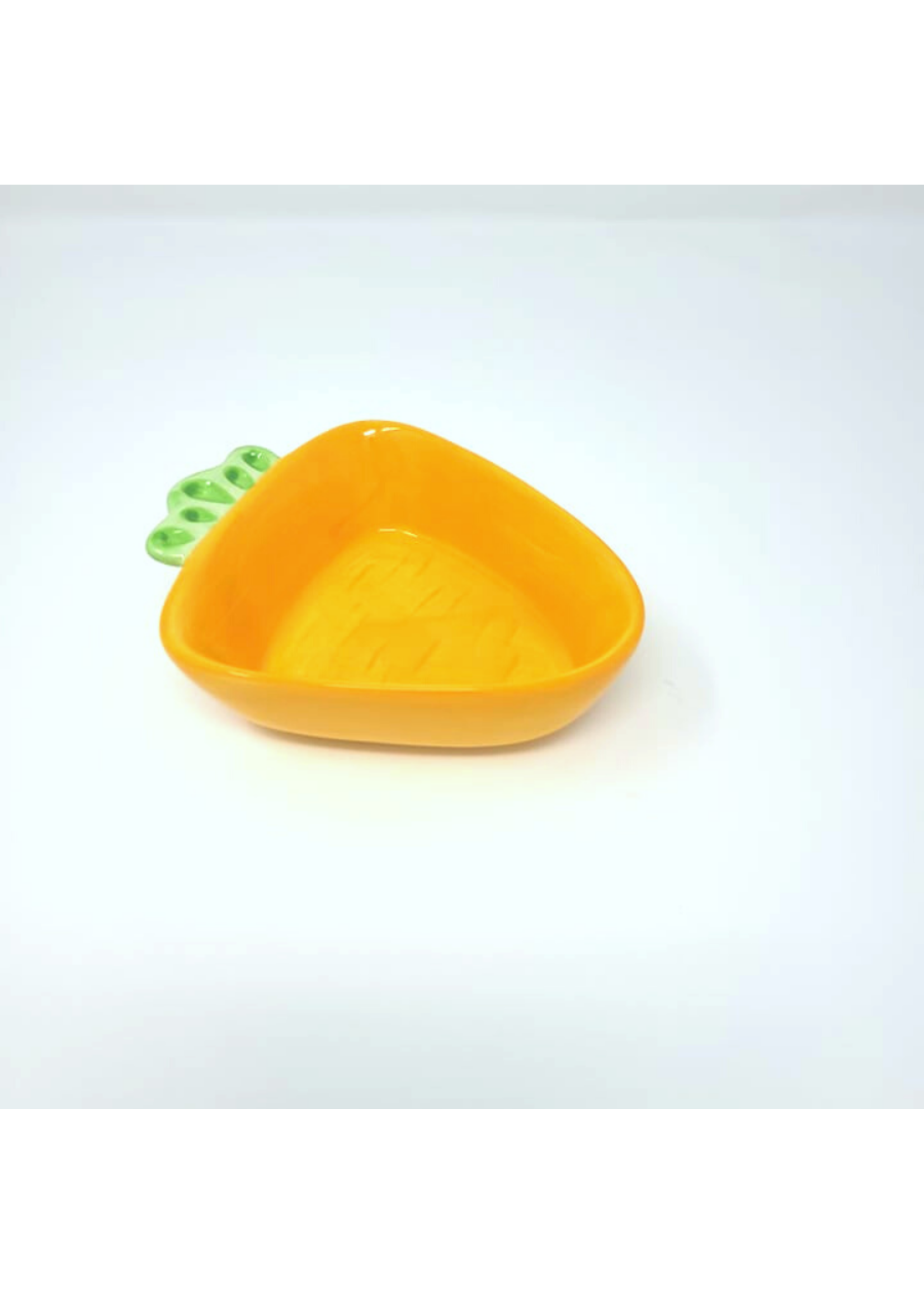 LES PETITS LAPINS D'AMOUR BOL EN CÉRAMIQUE CAROTTE 15 X 12 X 4.5 CM