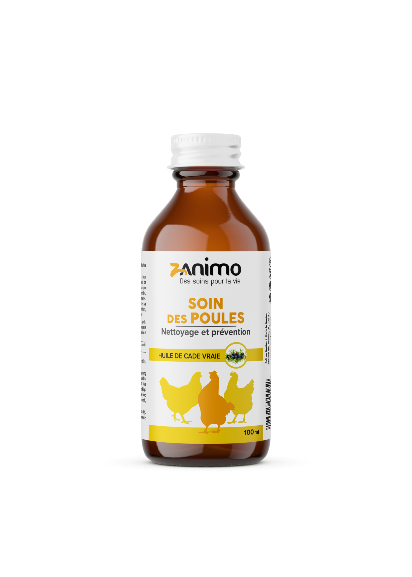 ZANIMO ZANIMO HUILE DE CADE 100 ML *DISC*