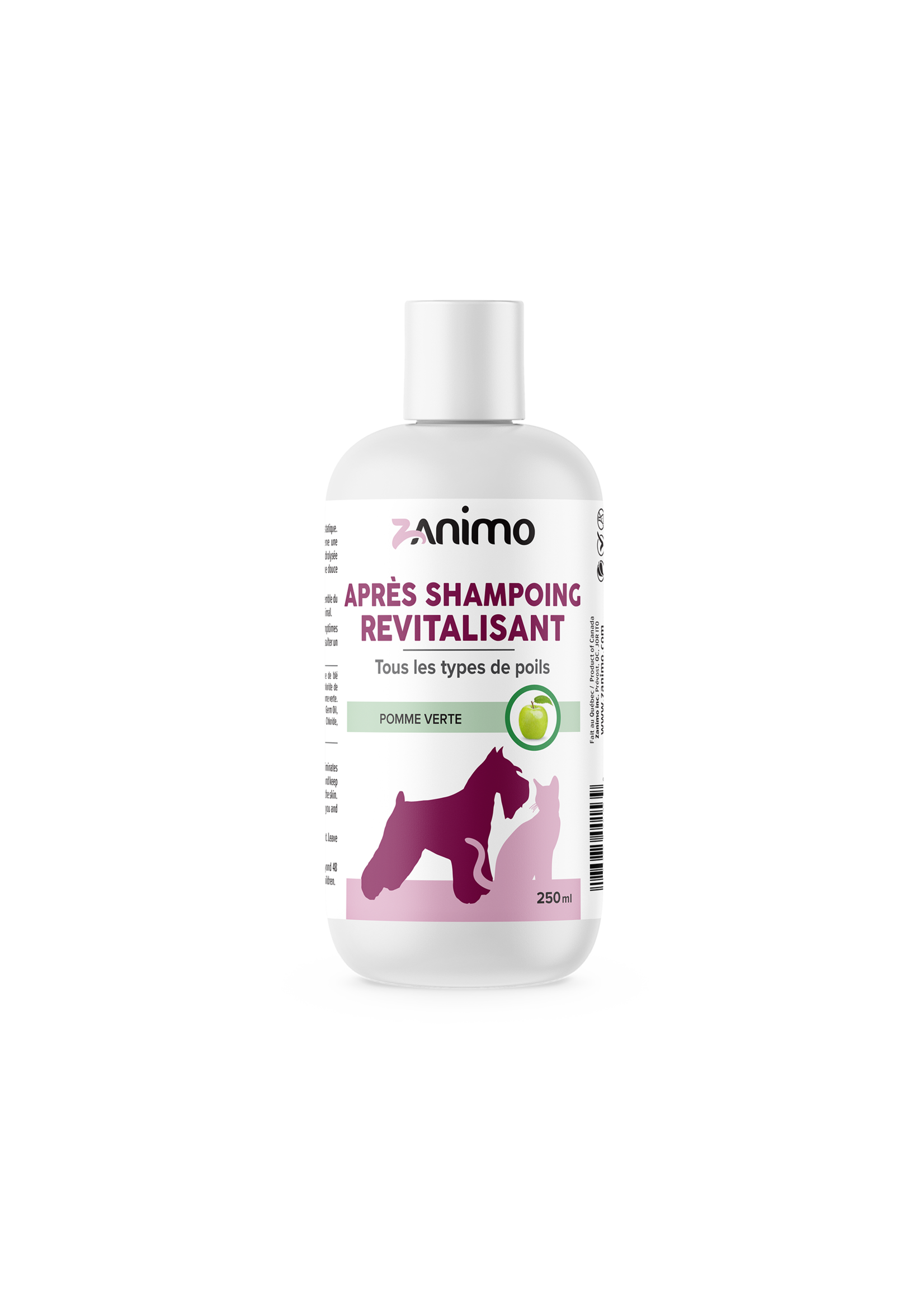 ZANIMO ZANIMO REVITALISANT POMME VERTE 250 ML