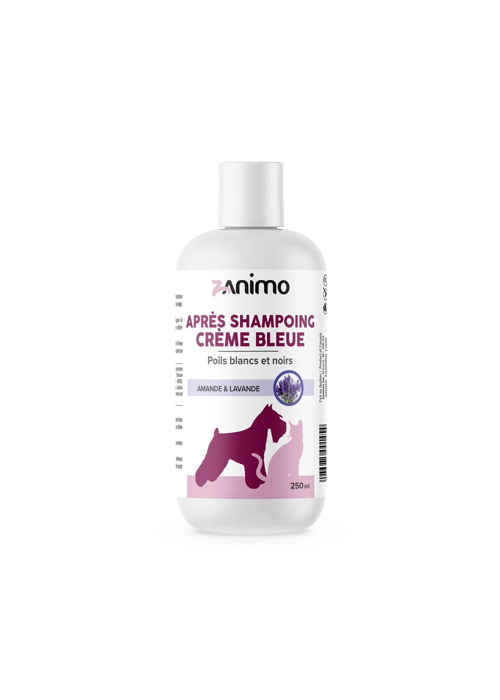 ZANIMO ZANIMO APRÈS SHAMPOING CRÈME BLEU 250 ML