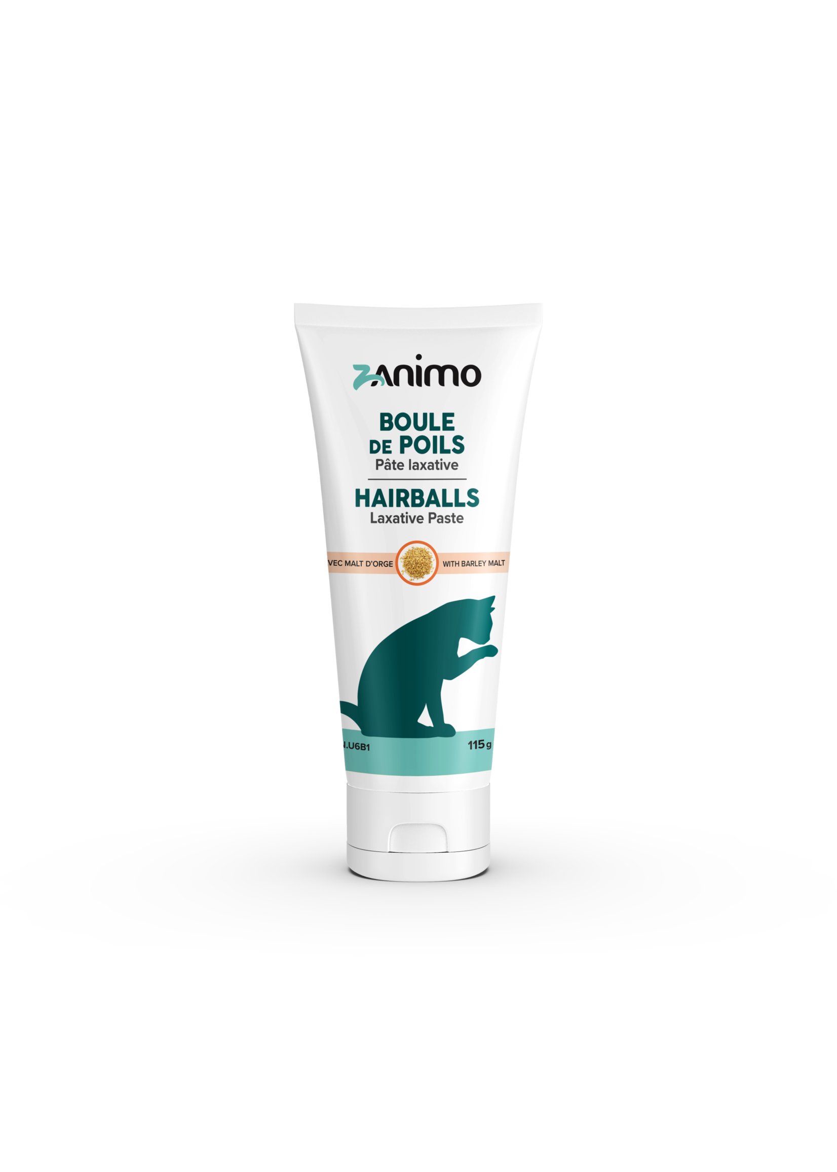 ZANIMO ZANIMO CHAT PATE LAXATIVE CONTRE LES BOULES DE POILS 115G