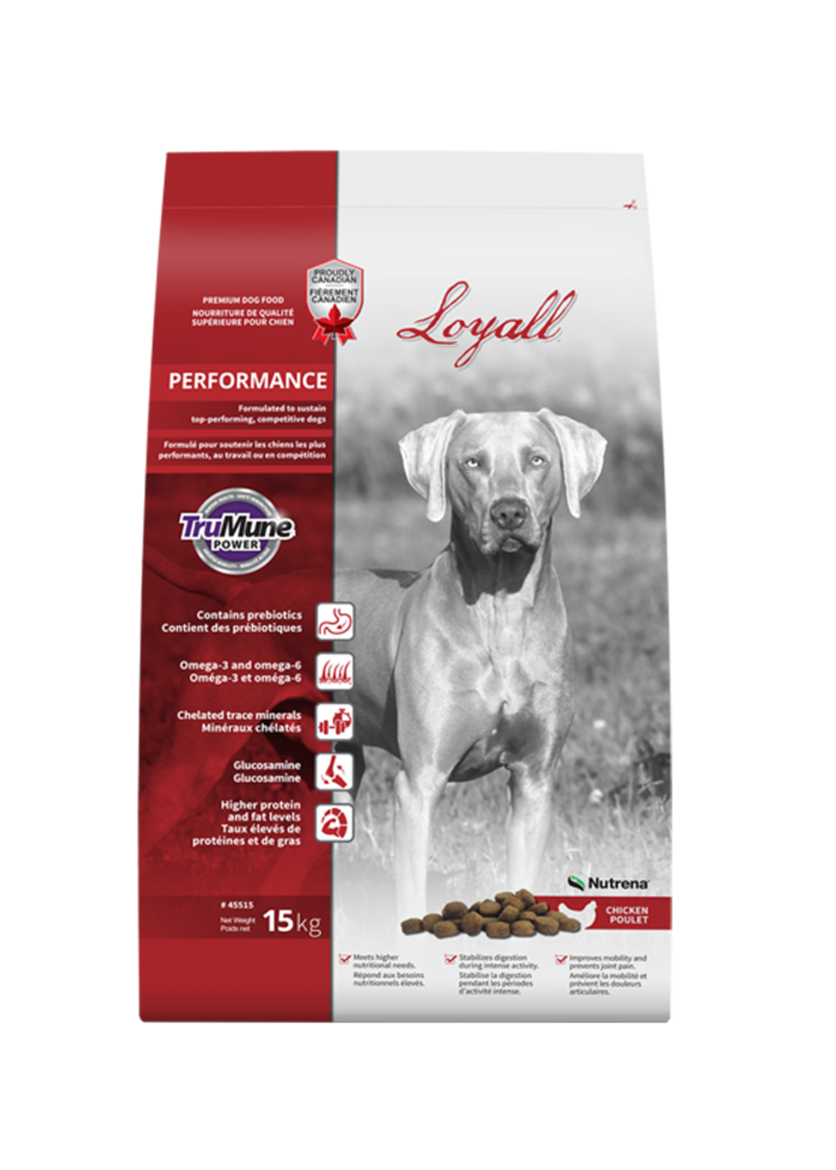 LOYALL LOYALL CHIEN PERFORMANCE 15 KG