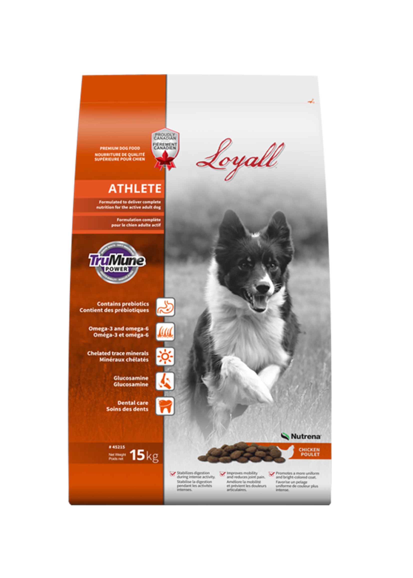 LOYALL LOYALL CHIEN ATHLETE 15 KG