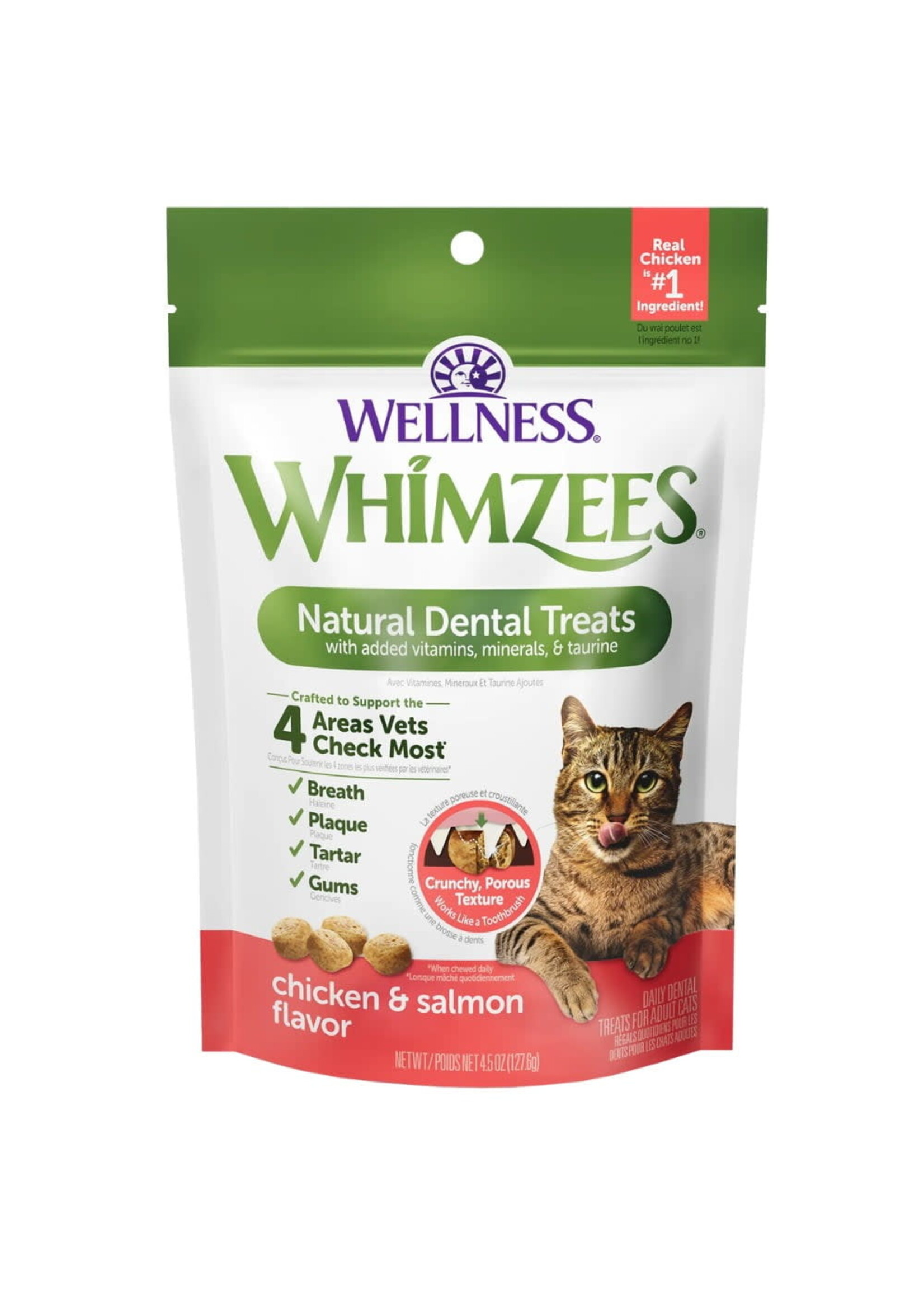 WHIMZEES WHIMZEES CHAT - POULET SAUMON 2 OZ
