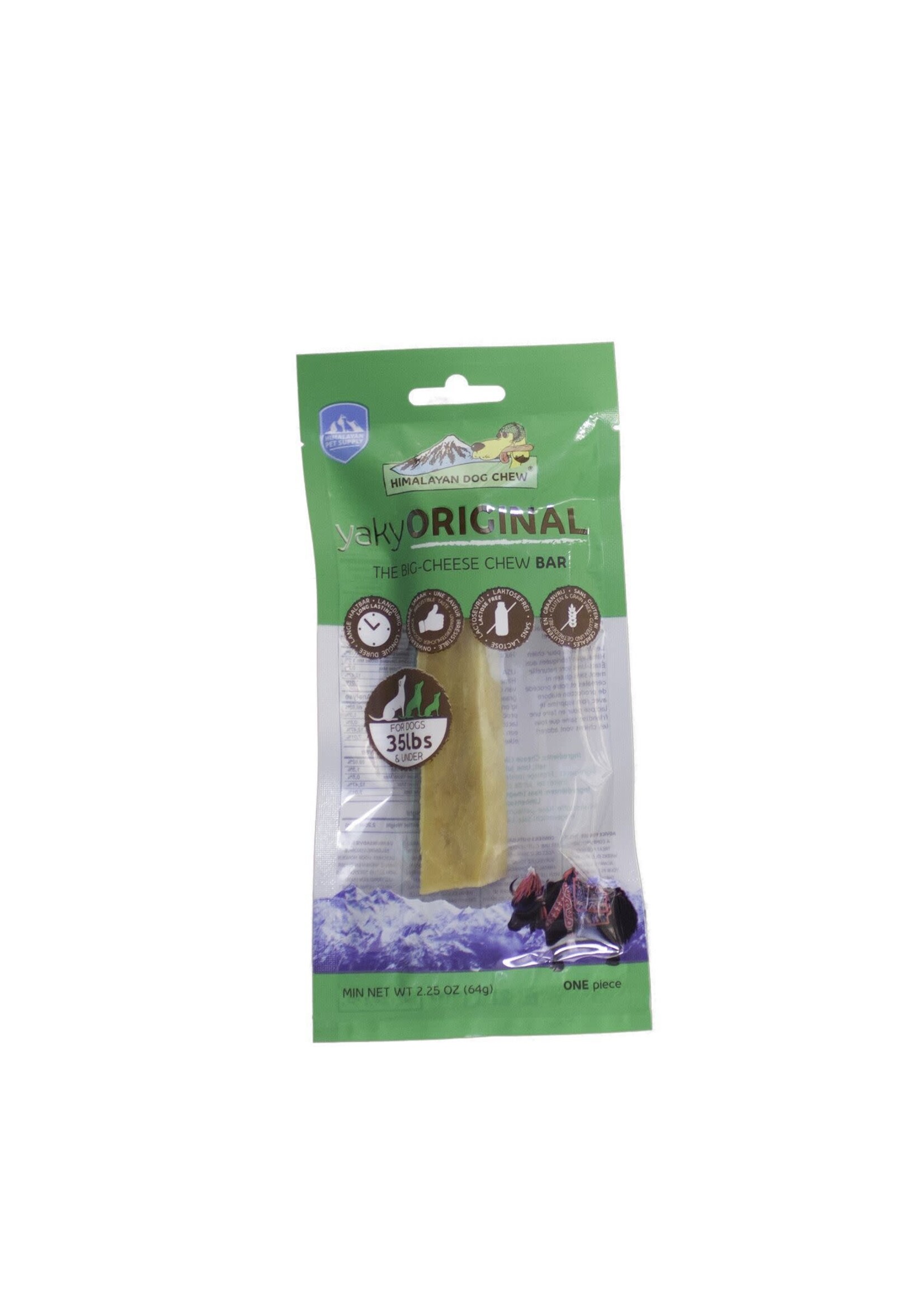 HIMALAYAN DOG CHEW HIMALAYAN DOG CHEW, YAKY - GÂTERIES POUR CHIEN, ORIGINAL MOYEN (VERT, 35lbs et -) 2.25oz