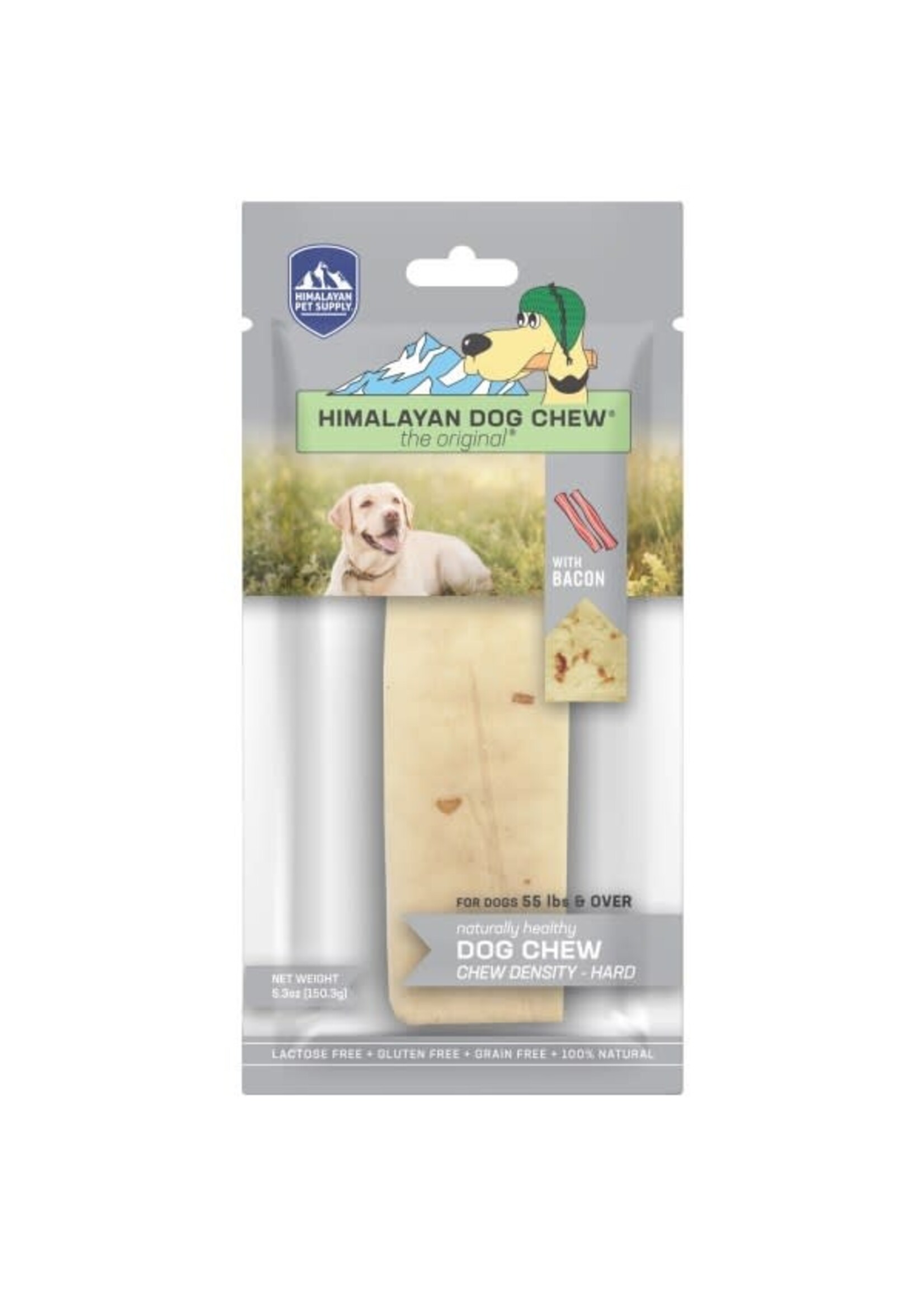 HIMALAYAN DOG CHEW HIMALAYAN DOG CHEW, YAKY - GATERIES POUR CHIEN, ORIGINAL TRES GRAND (GRIS, 70lbs et -) 5.5oz