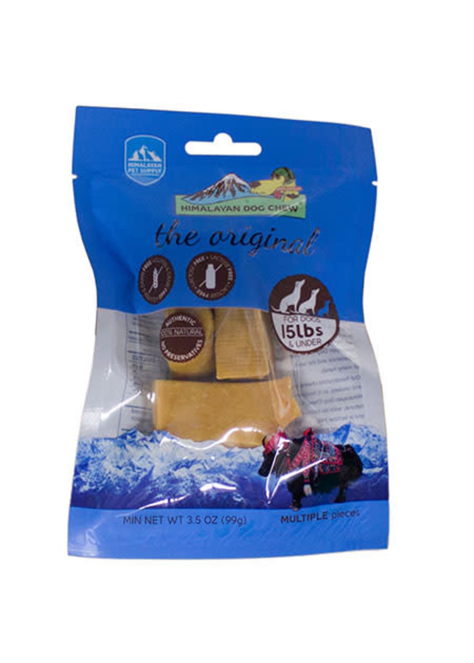 HIMALAYAN DOG CHEW HIMALAYAN DOG CHEW, YAKY - GATERIES POUR CHIEN, ORIGINAL PETIT (BLEU, 15lbs et -) 3.25oz