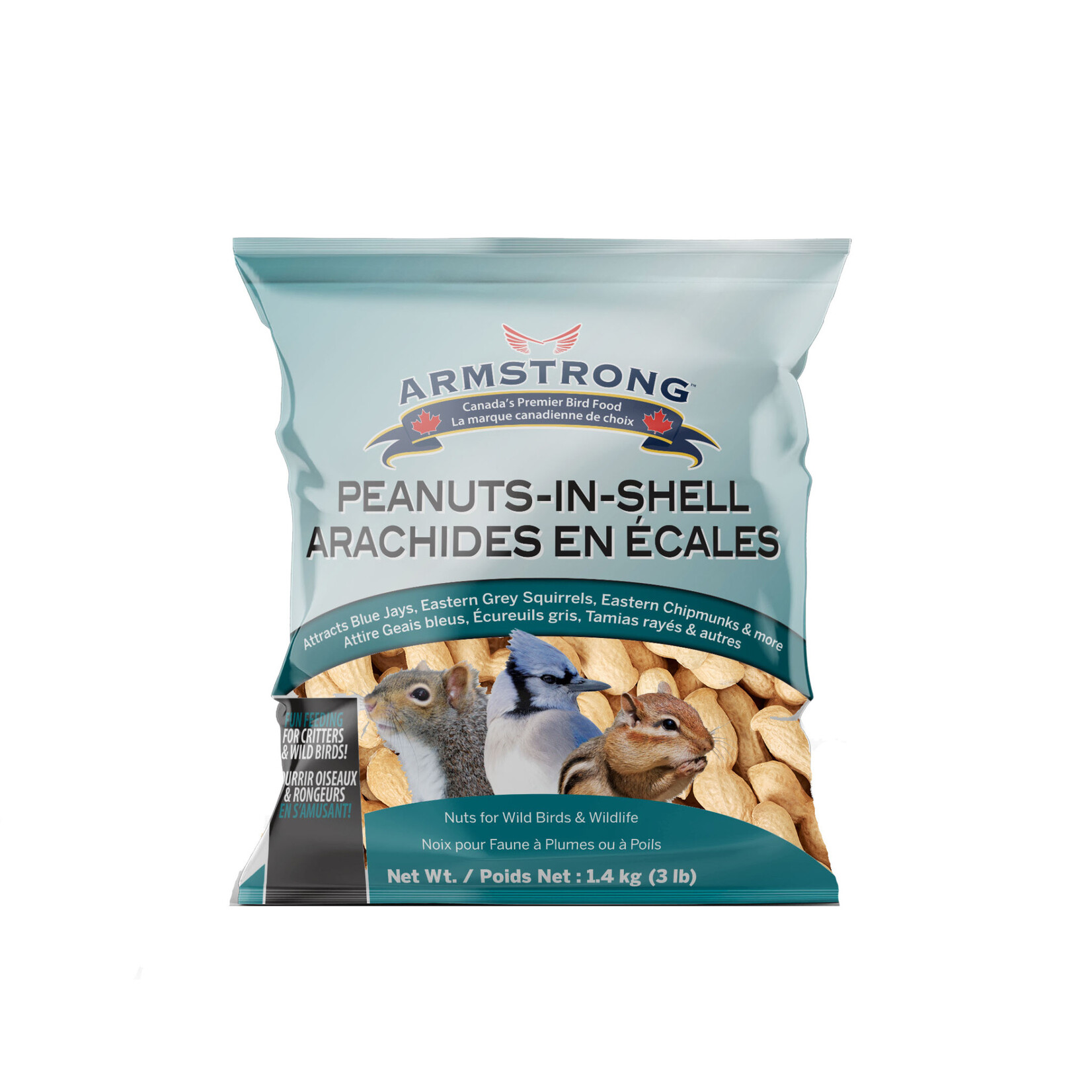 ARMSTRONG ARACHIDE EN ÉCAILLE 1.3KG