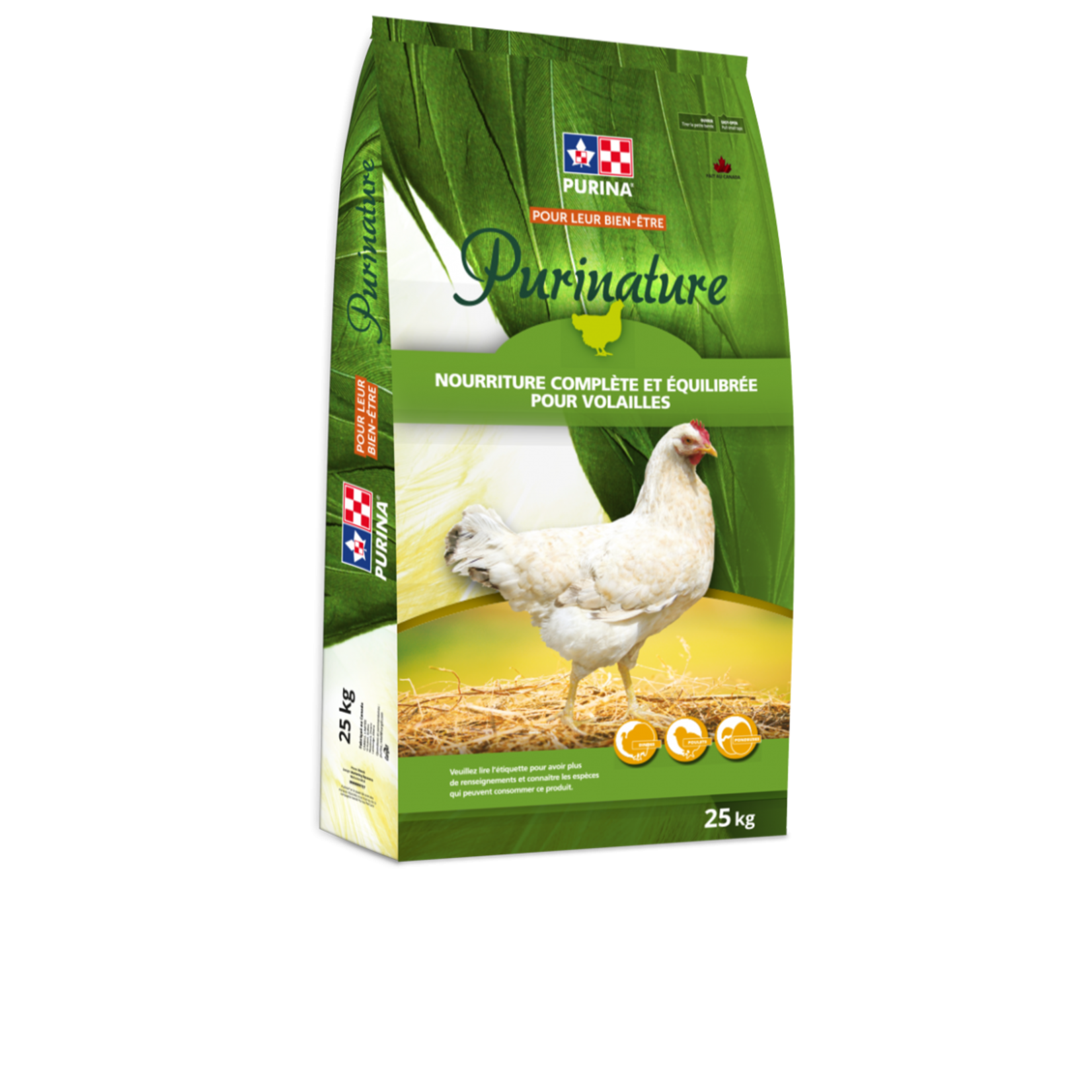 PURINA PURINA PURINATURE CROISSANCE PLUS 15% (PELLET) 25KG POULET & PIGEON