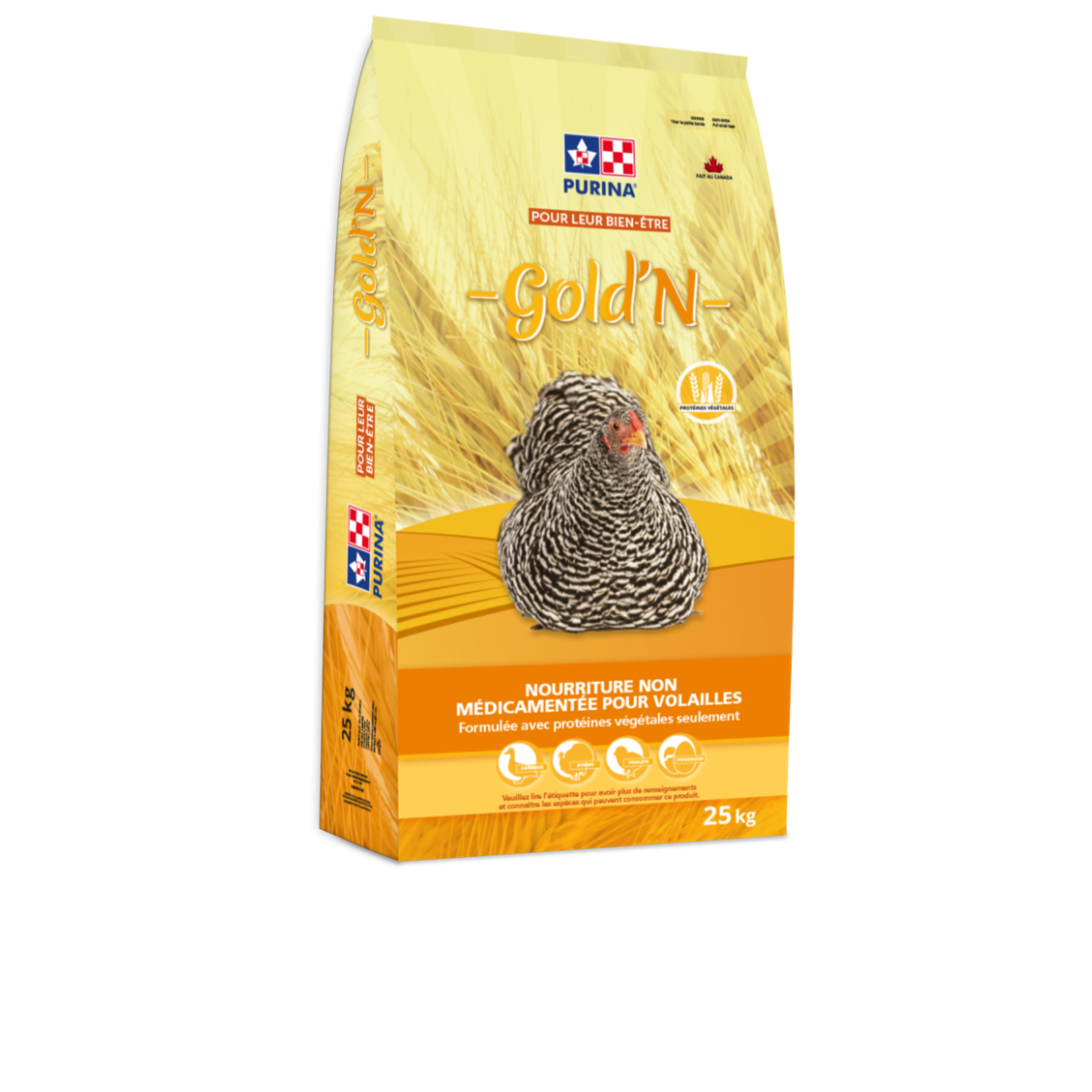 PURINA PURINA GOLD'N DEVELOPPEMENT CROISSANCE PLUS ( CONCASSE )  25KG